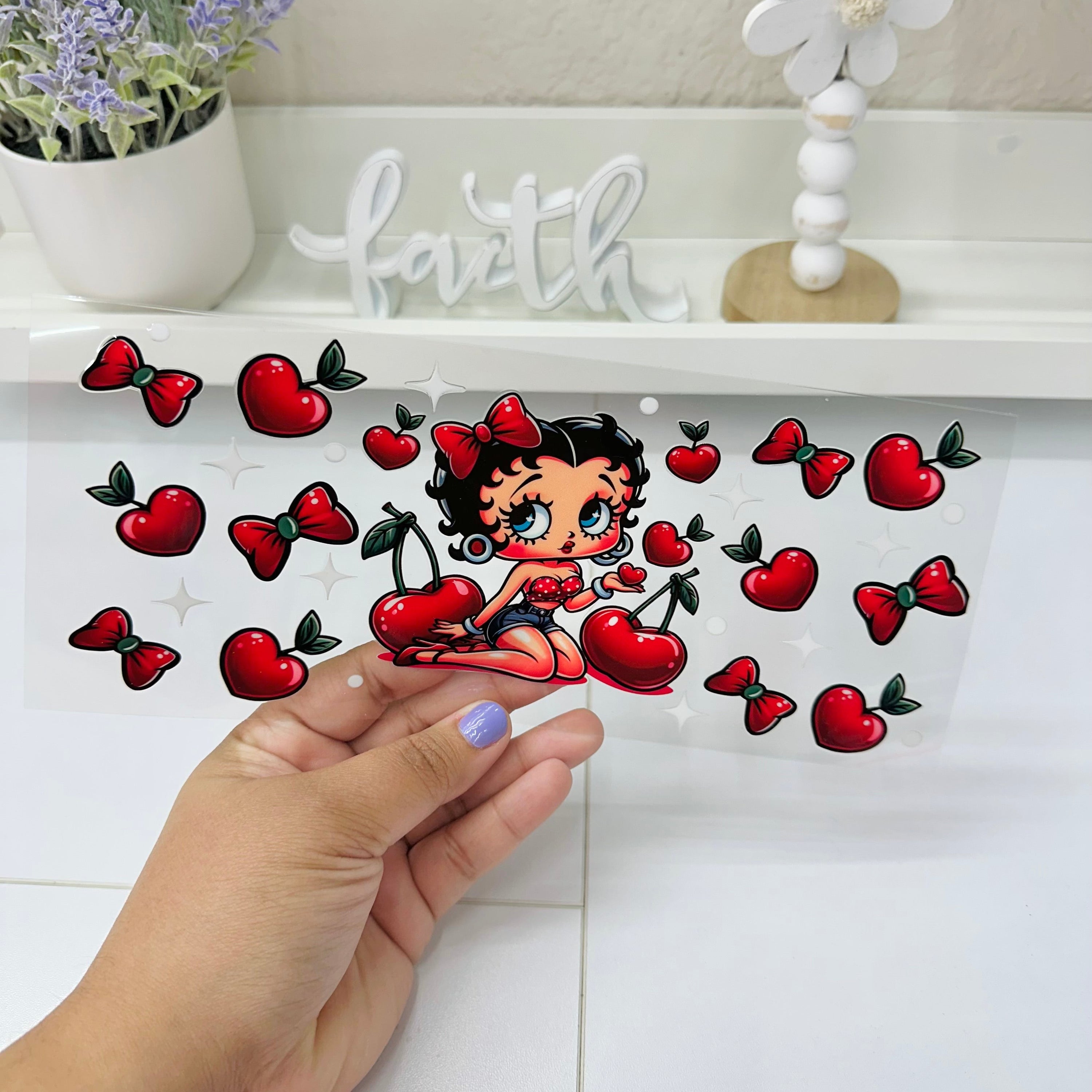 Cherry Boop | UV DTF