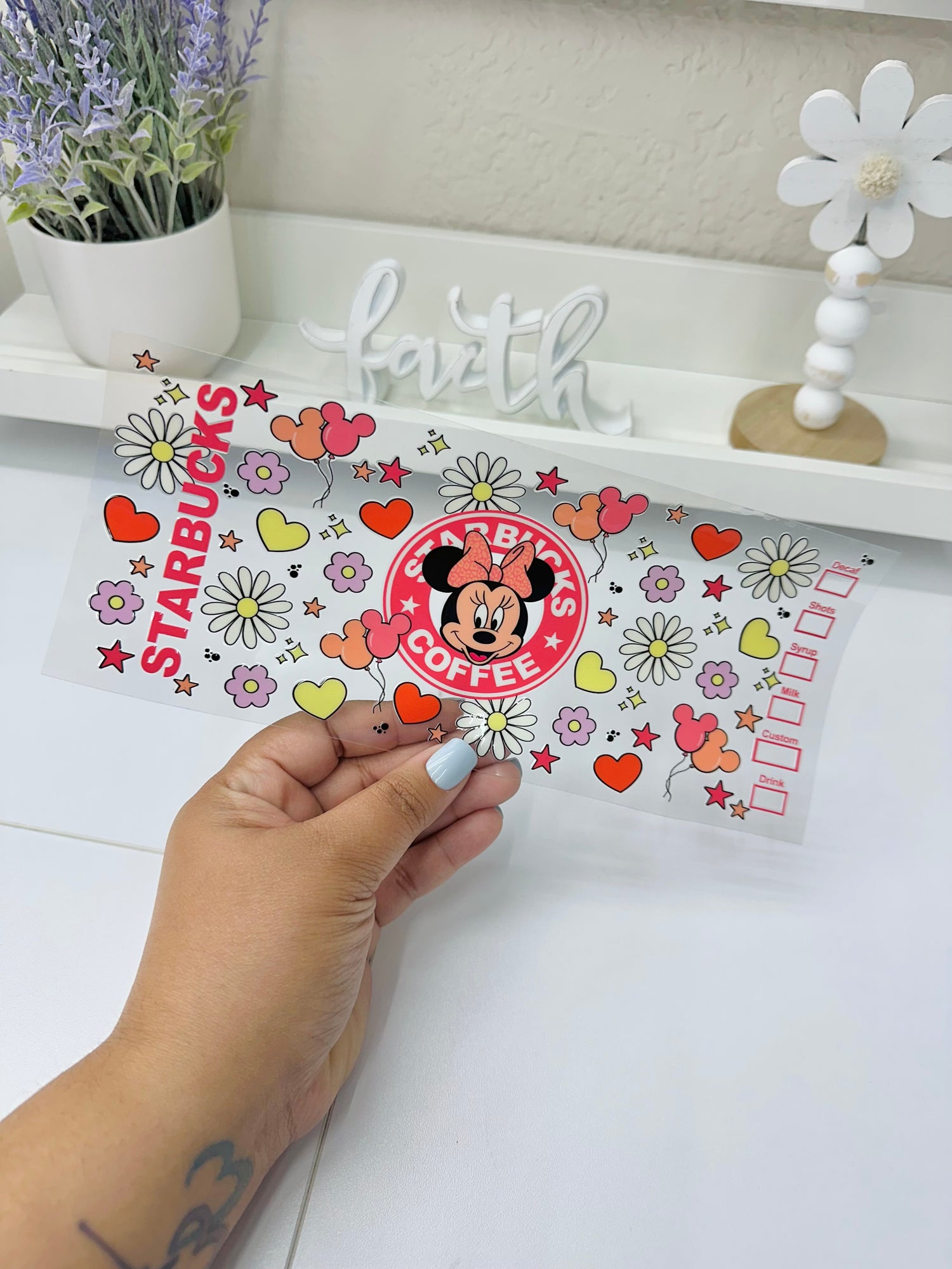 Girl Mouse | UV DTF Wrap