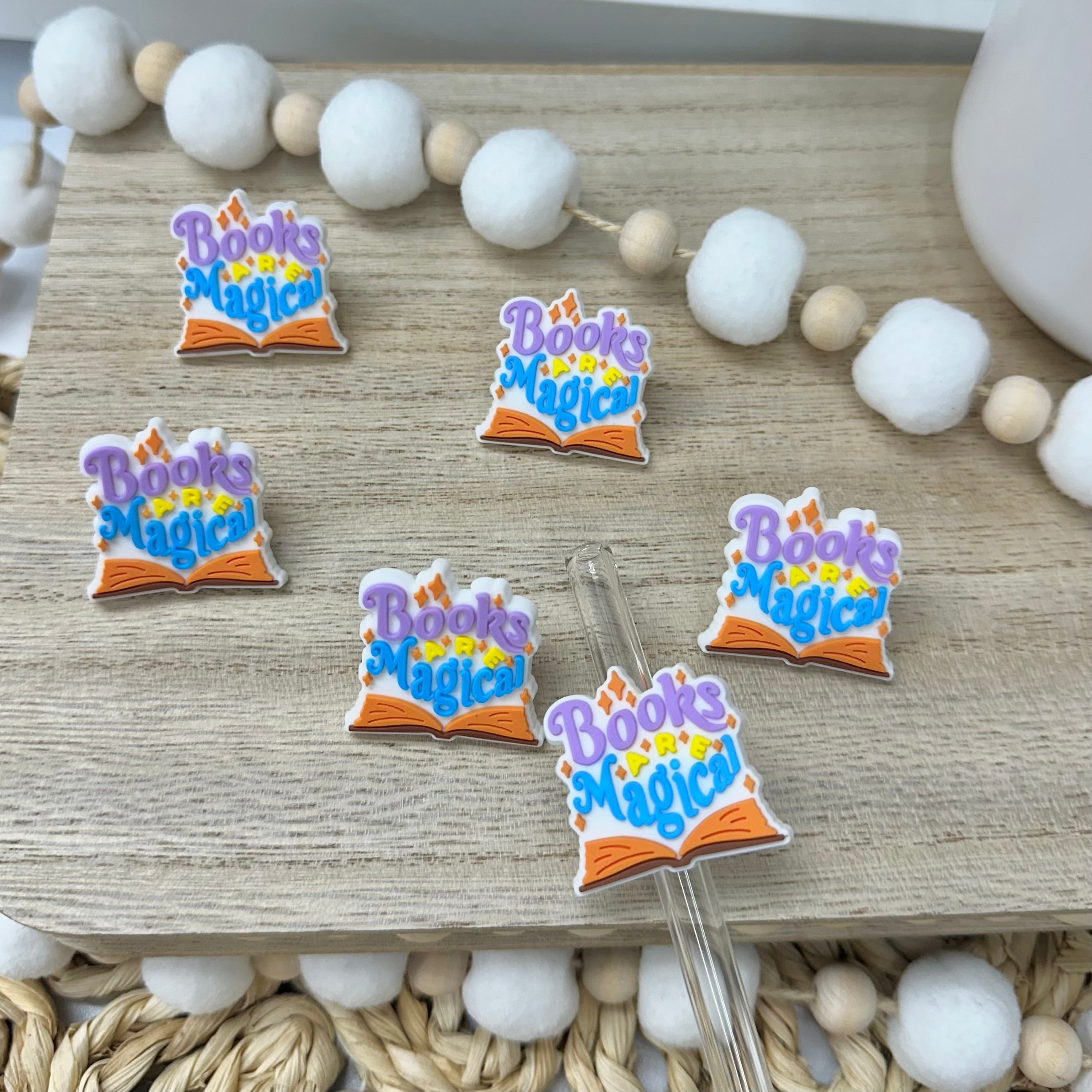 Books are Magical | Straw Charms