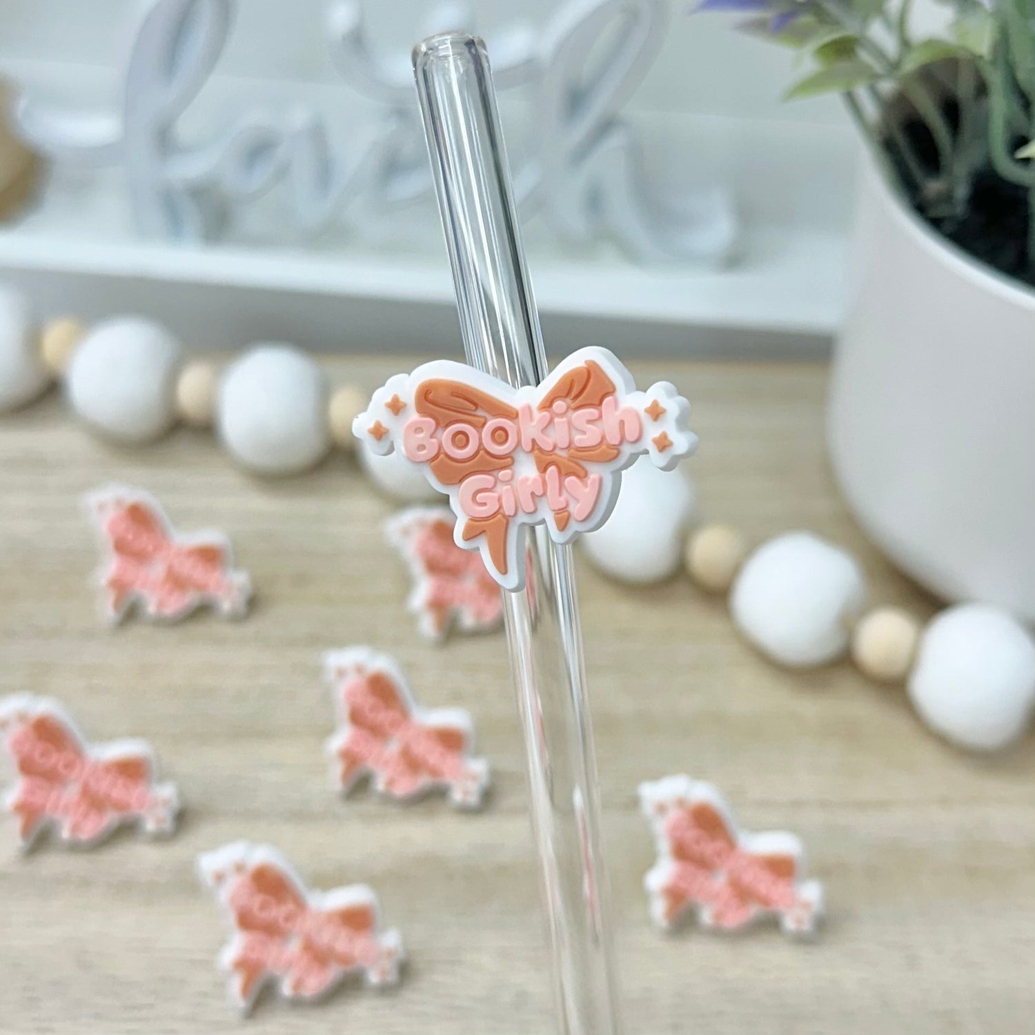 Bookish Girly | Straw Charms