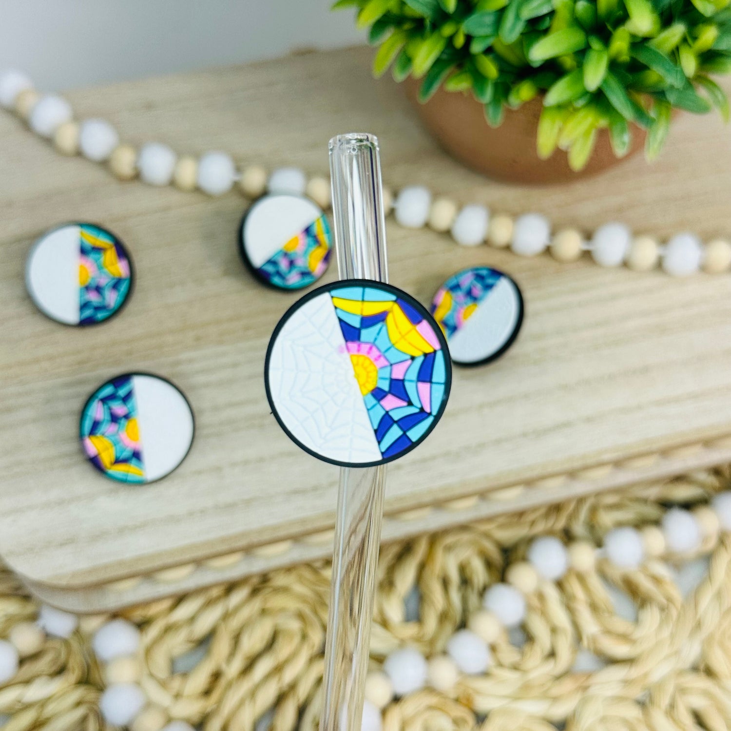 Wednesday Circle | Straw Charms
