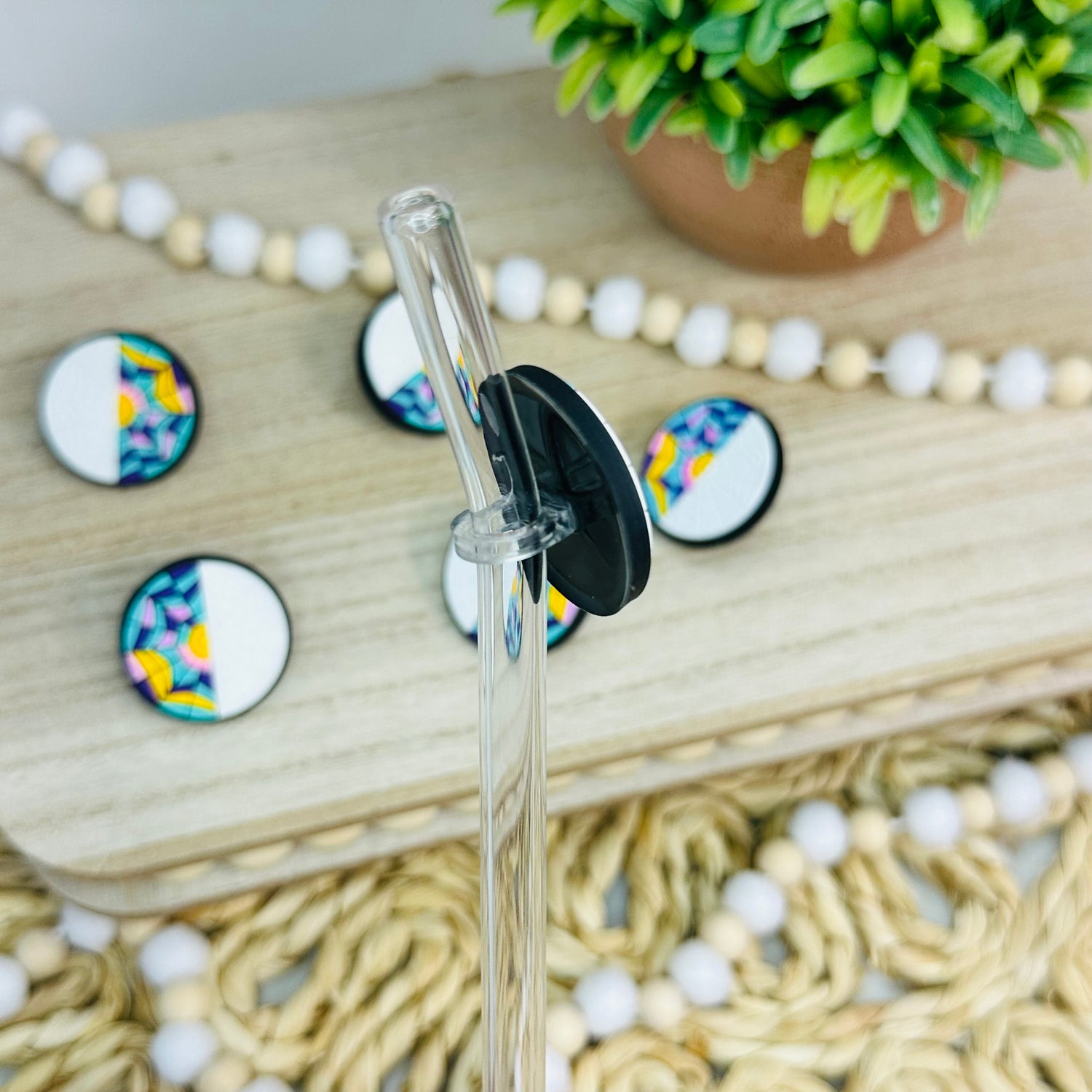 Wednesday Circle | Straw Charms