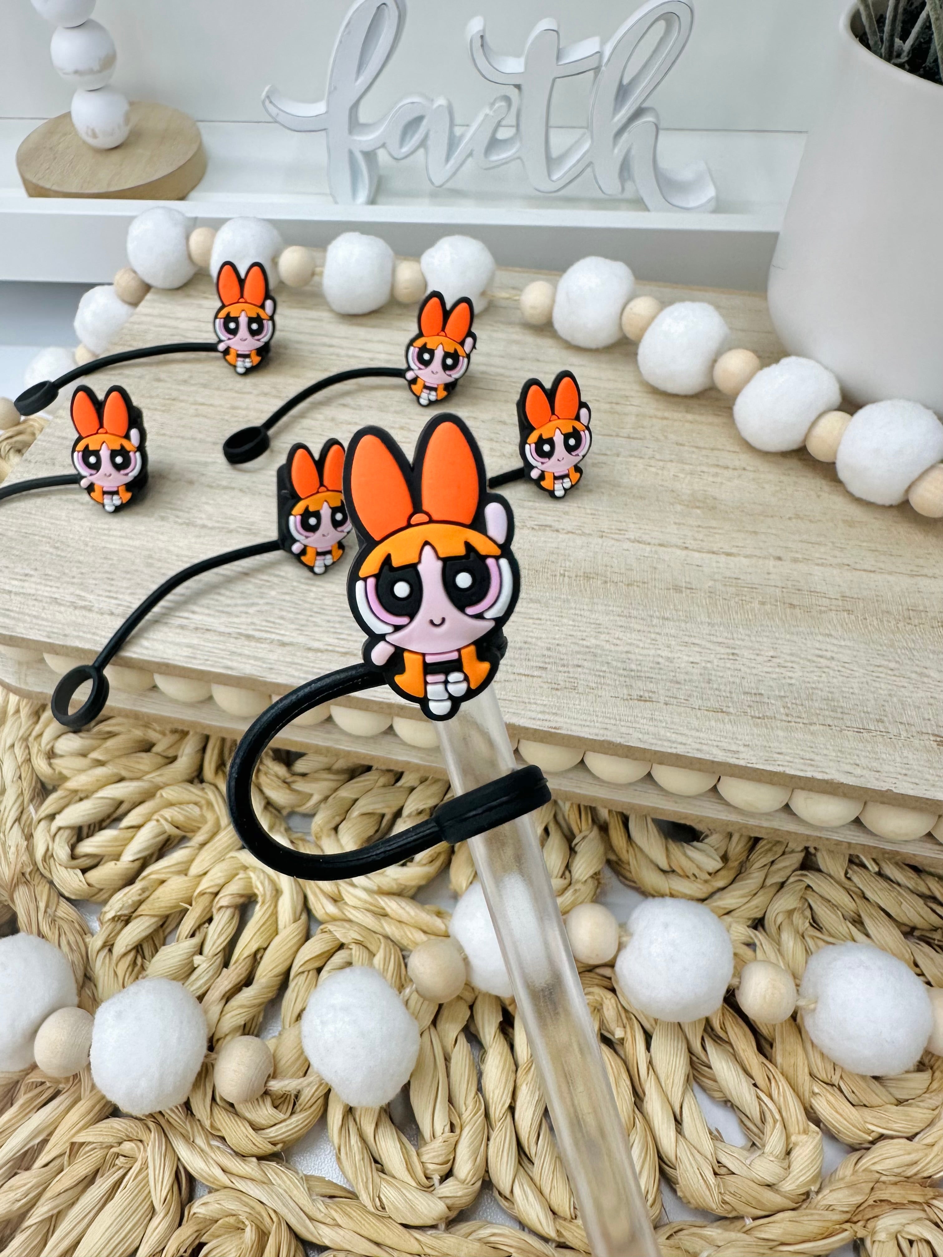 Orange Girl | Straw Topper