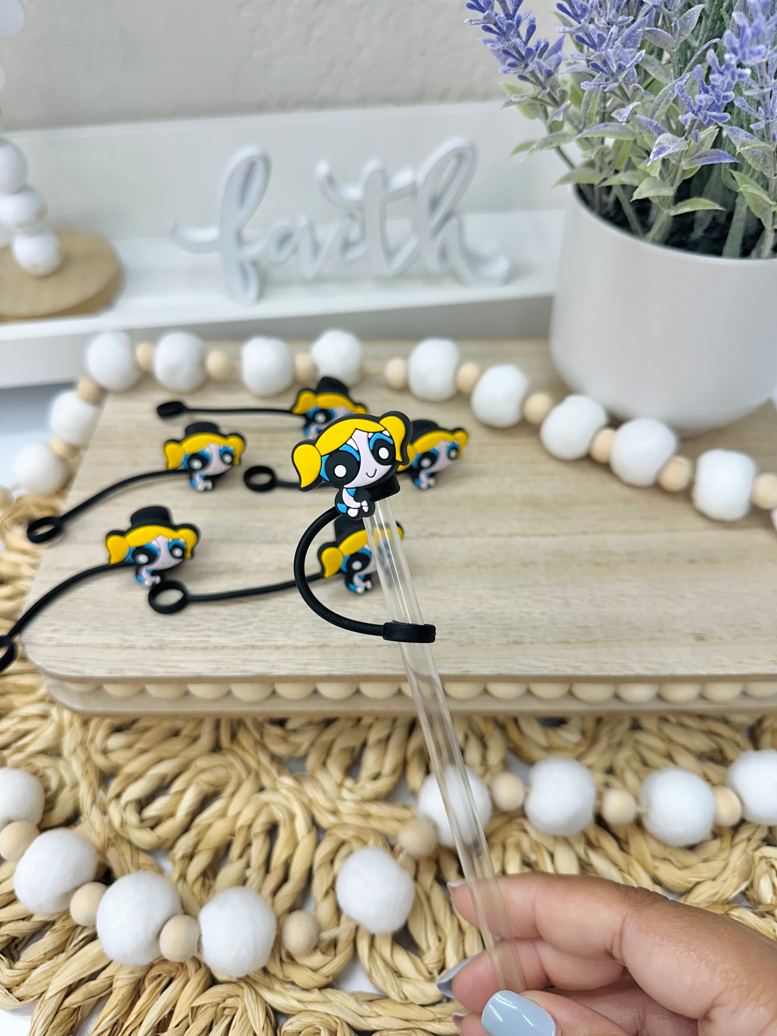 Yellow Girl | Straw Topper