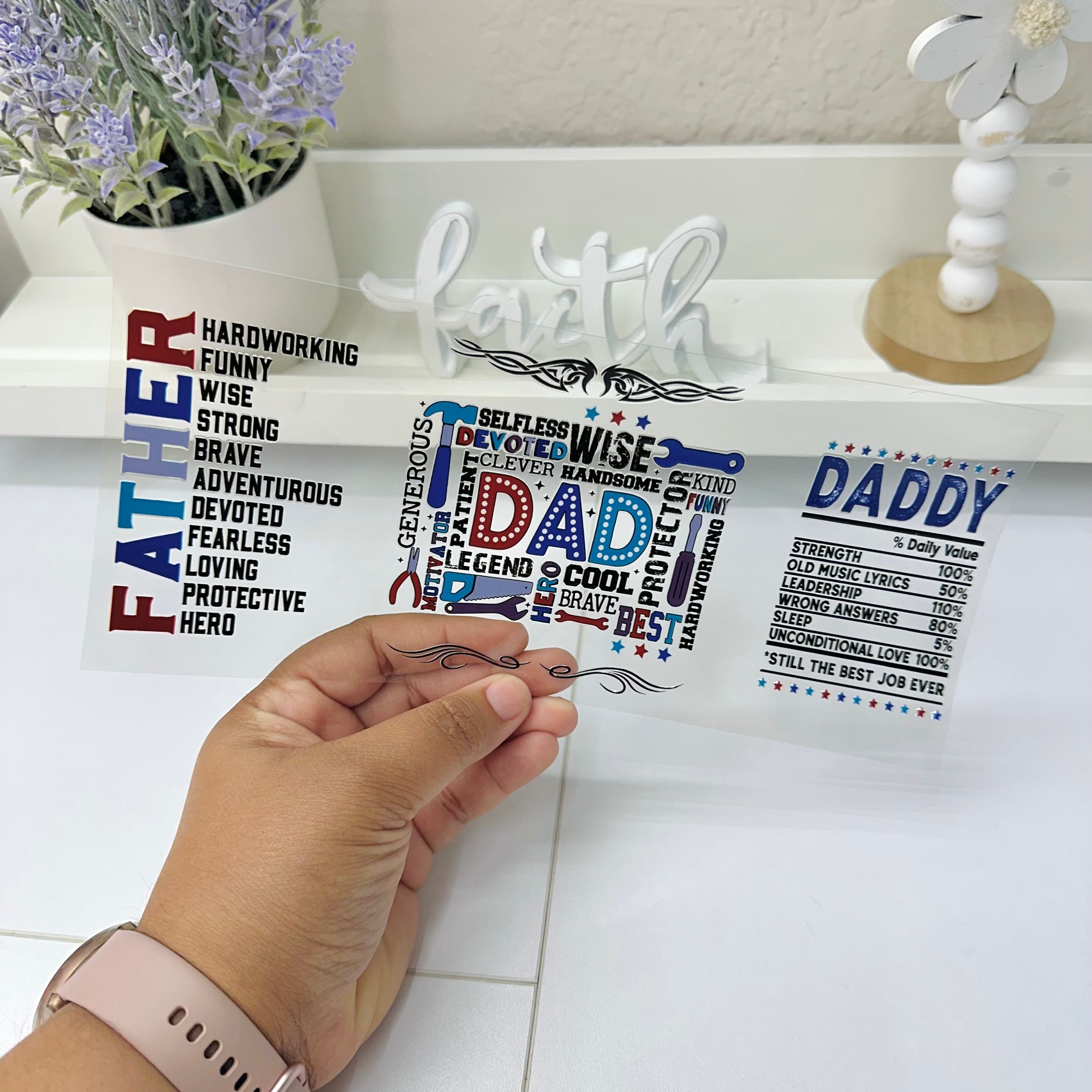Daddy | UV DTF