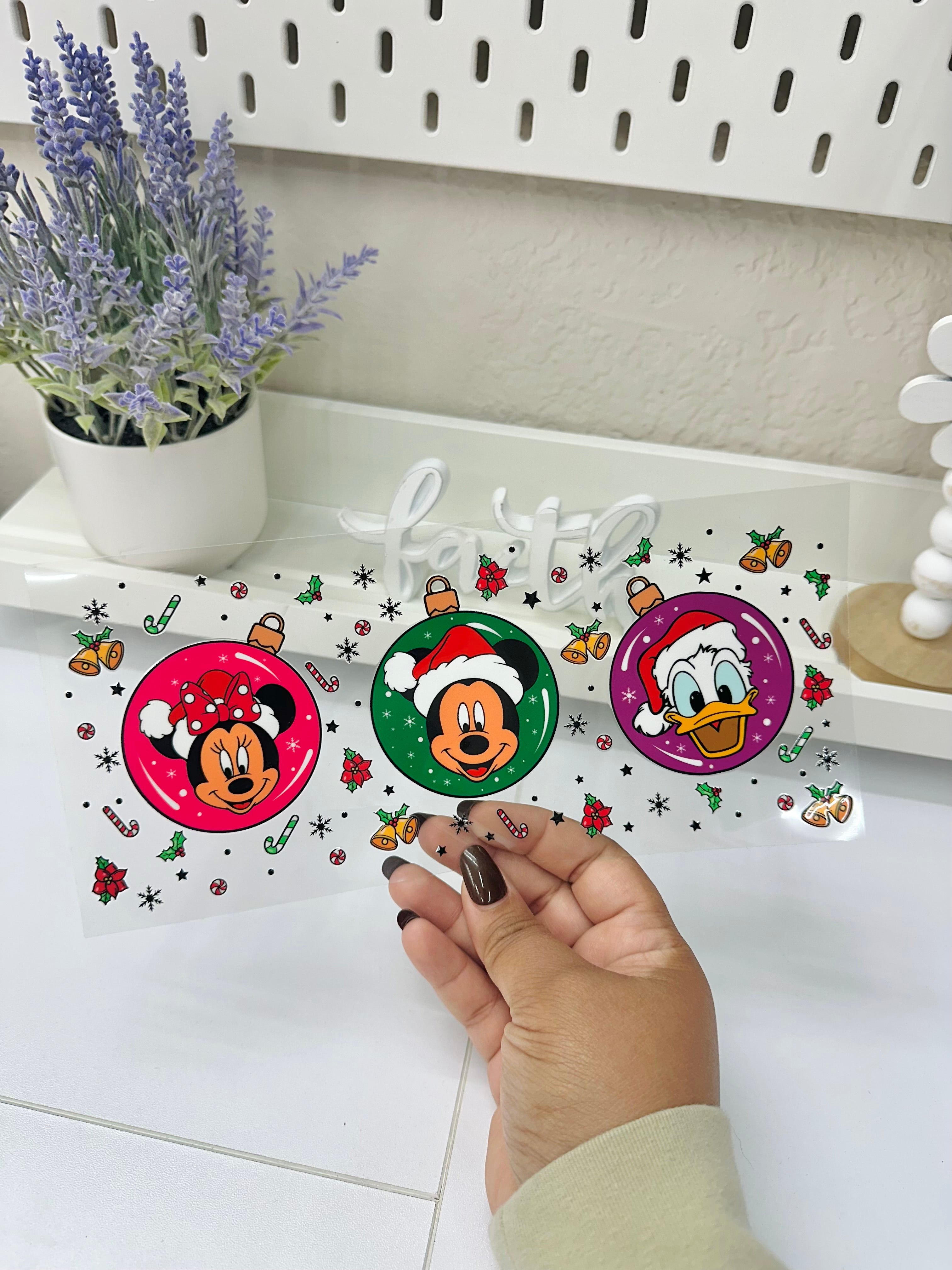 Mouse Ornaments | UV DTF