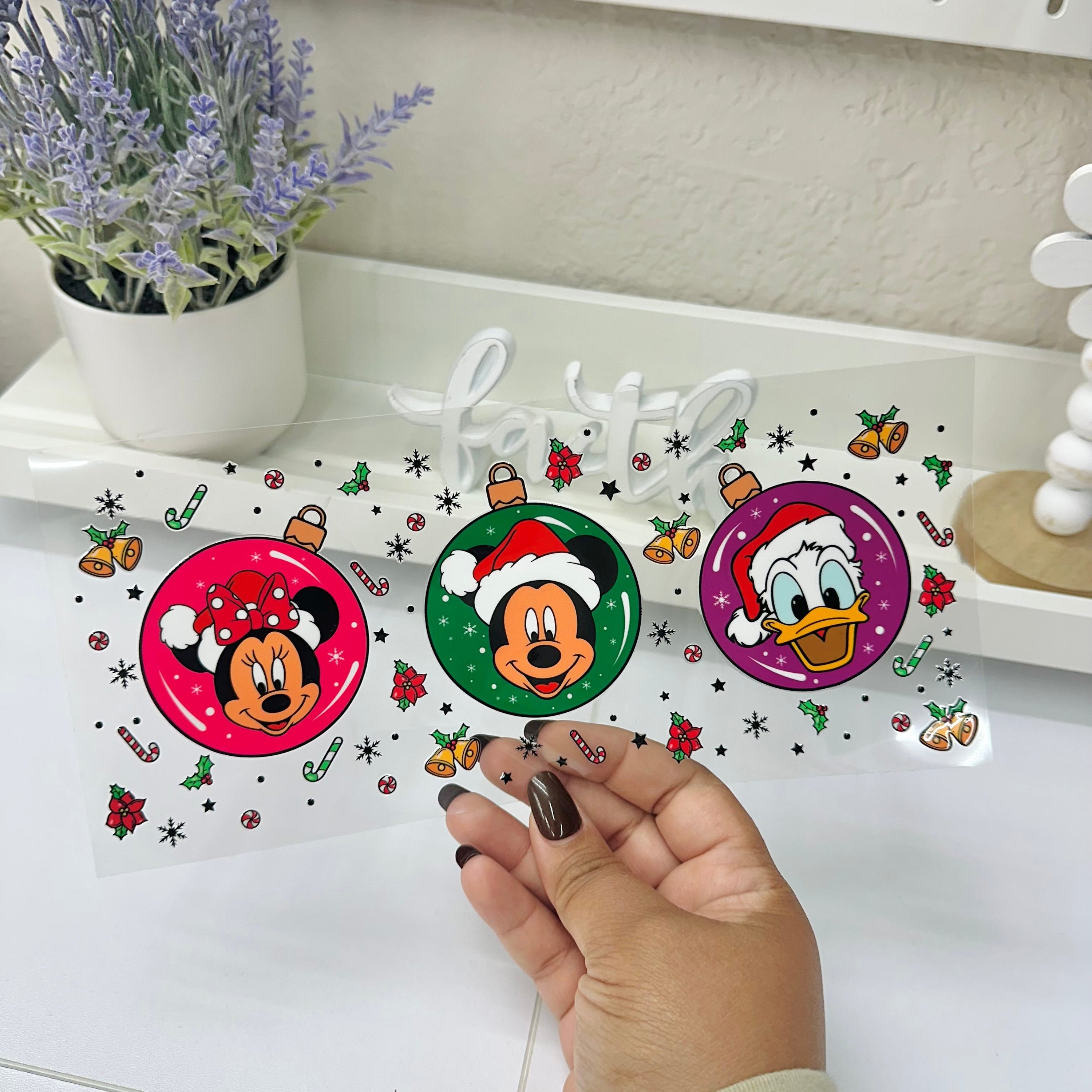 Mouse Ornaments | UV DTF