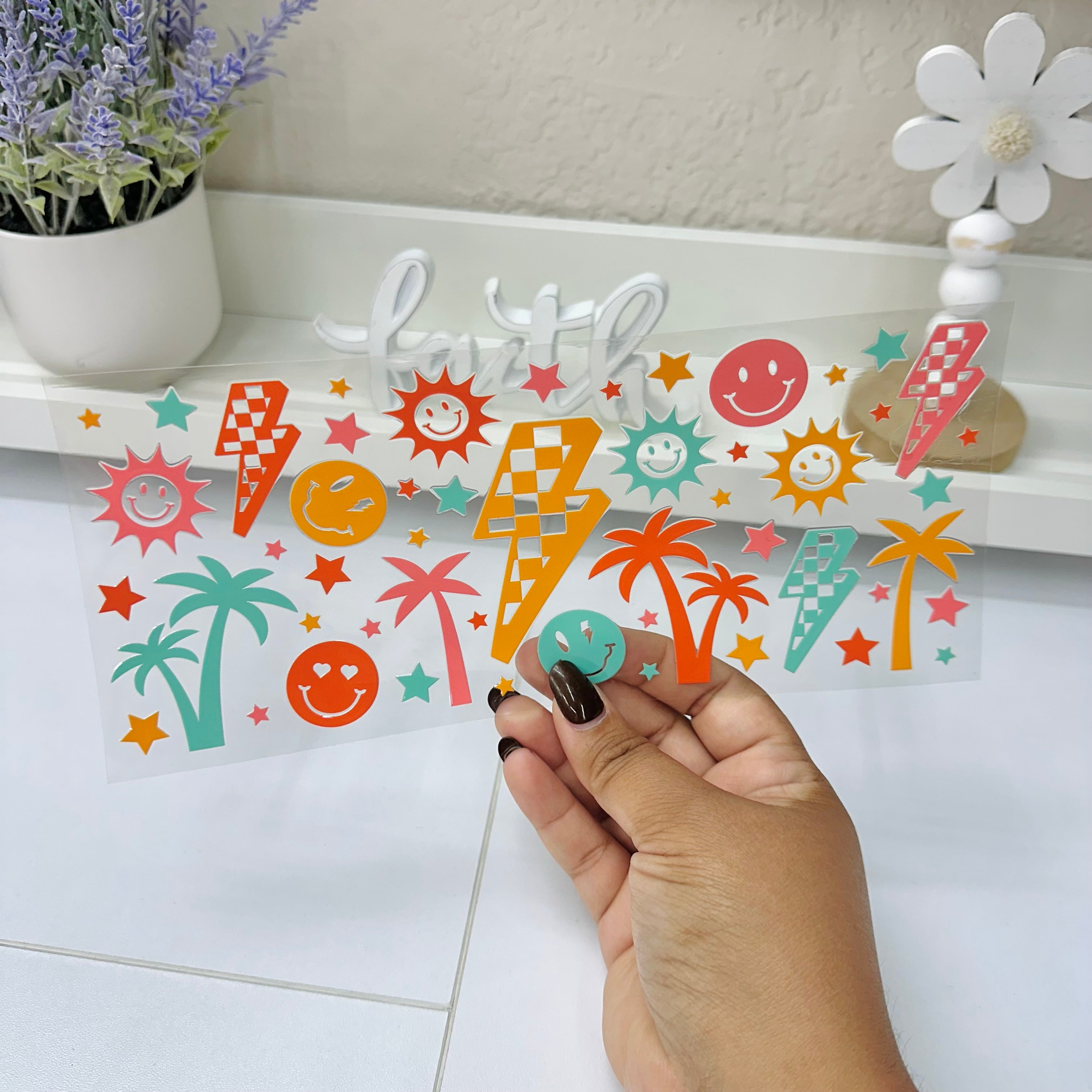Retro Summer | UV DTF Wrap