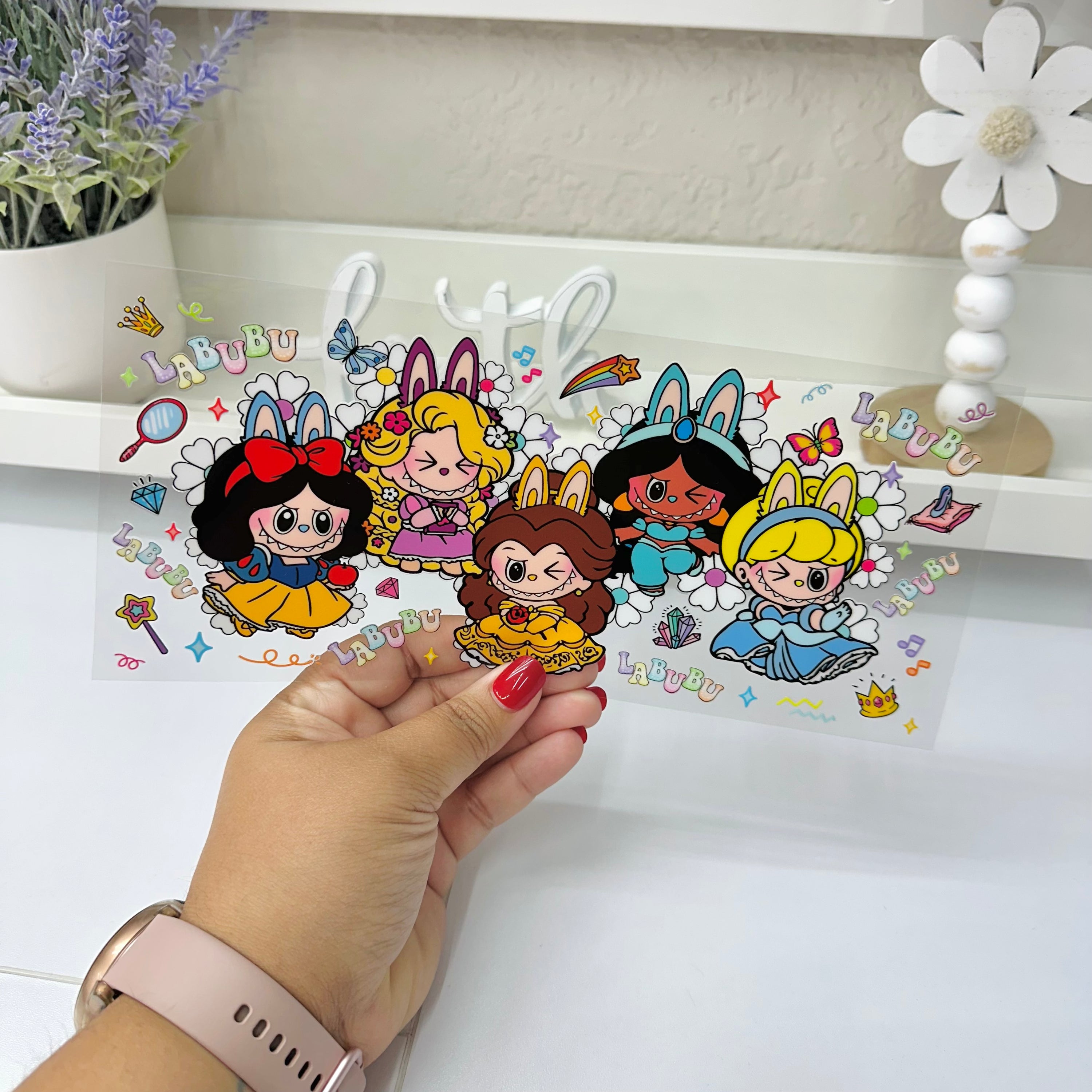 Muñecas Princesas | UV DTF