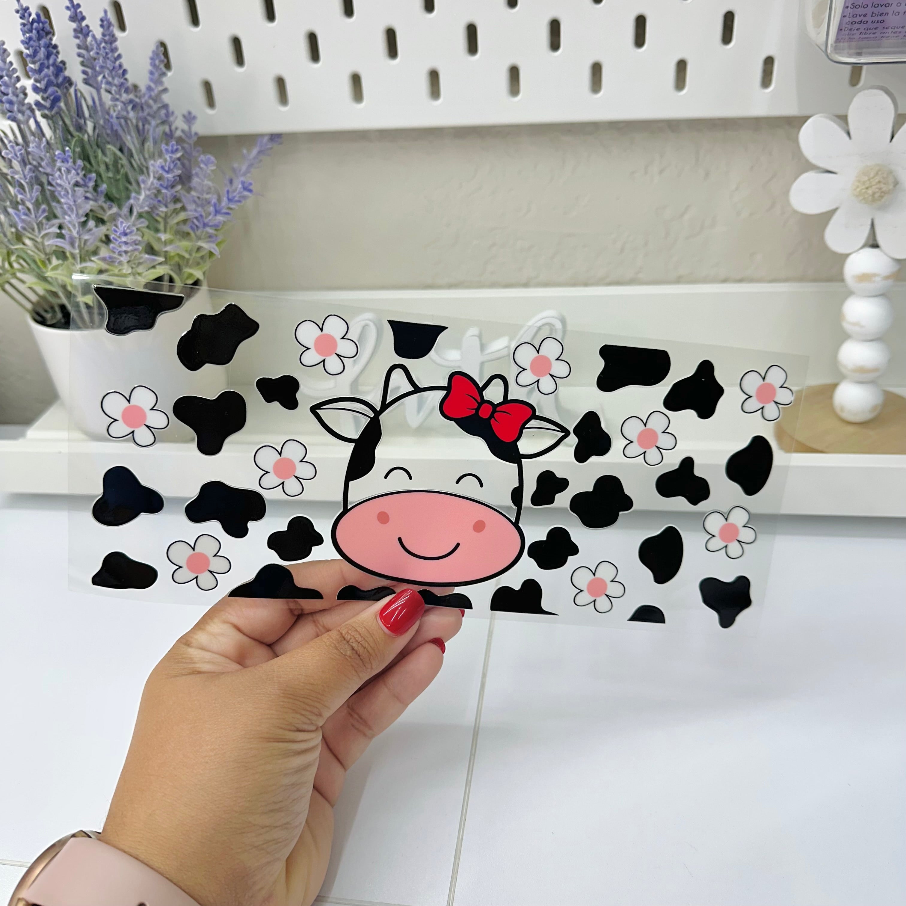 Cute Cow | UV DTF Wrap