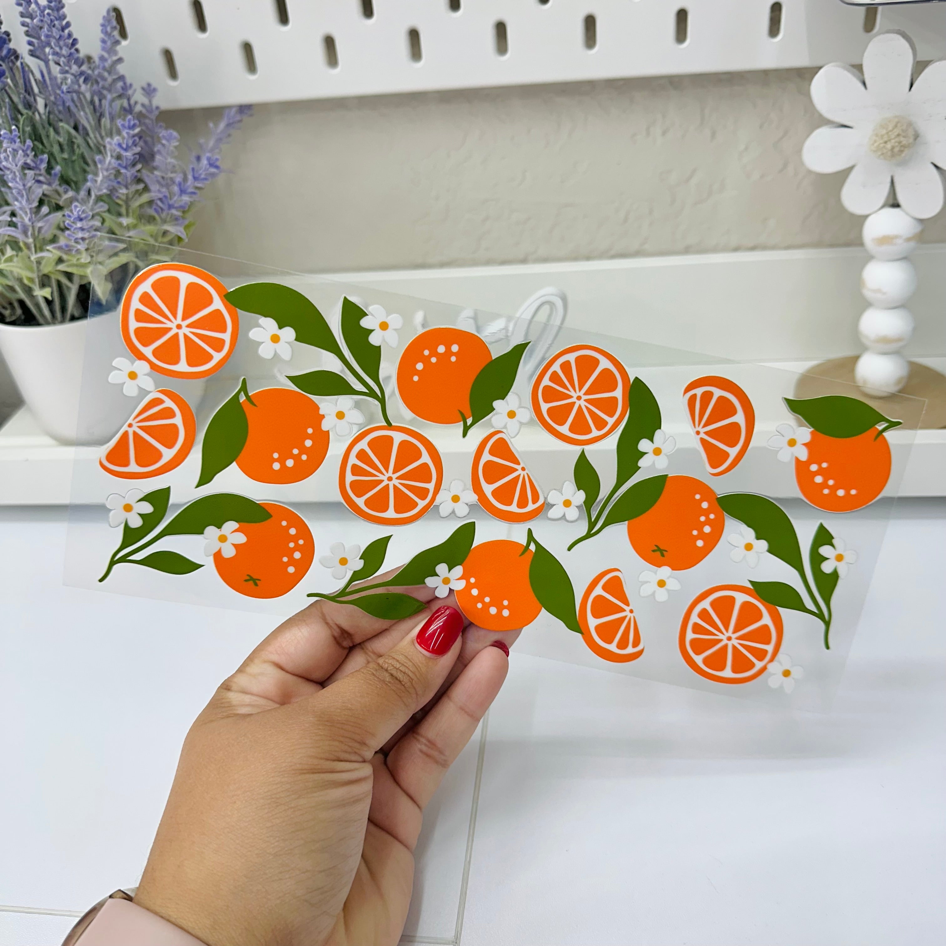Orange Fruit | UV DTF Wrap