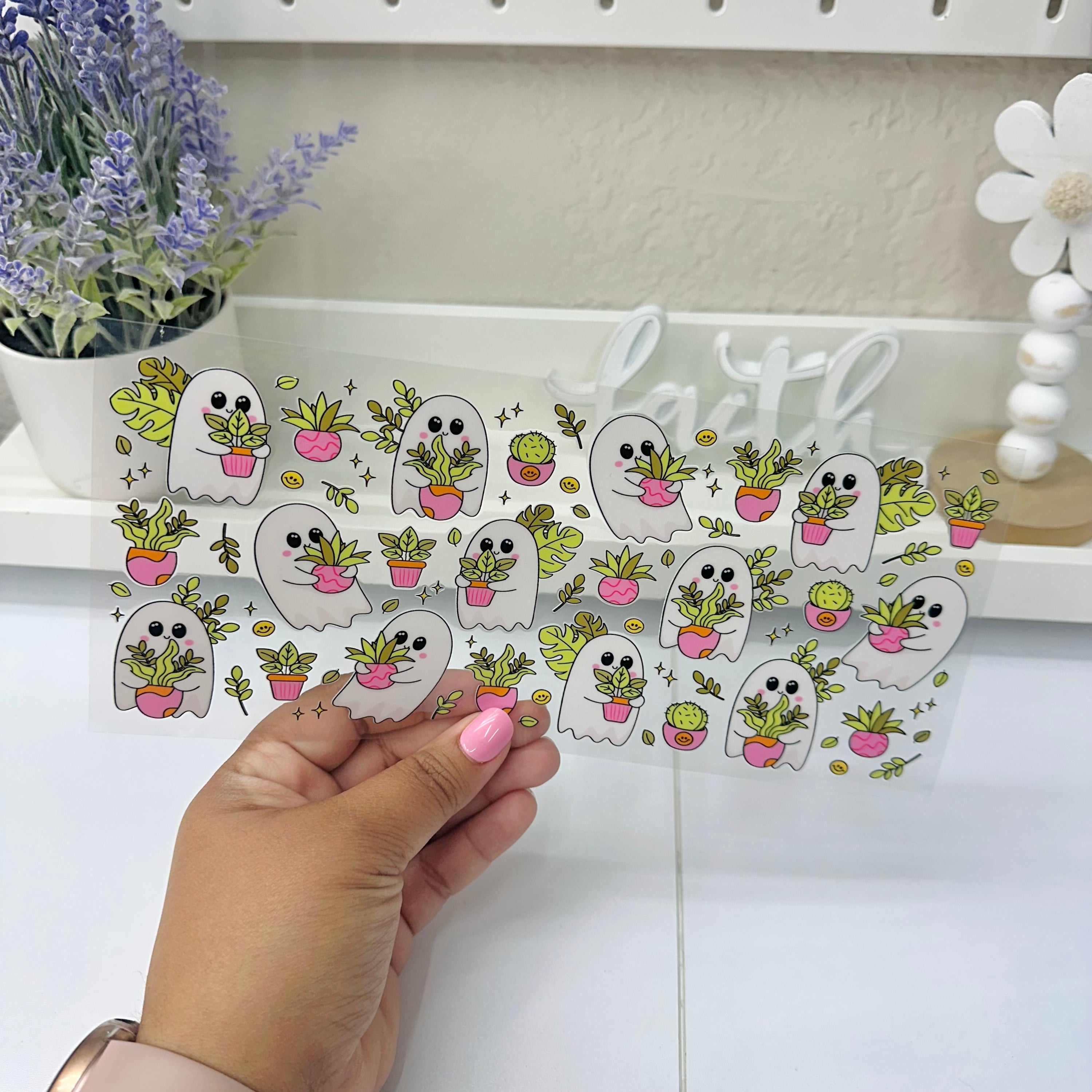 Plantas y fantasmas | DTF UV
