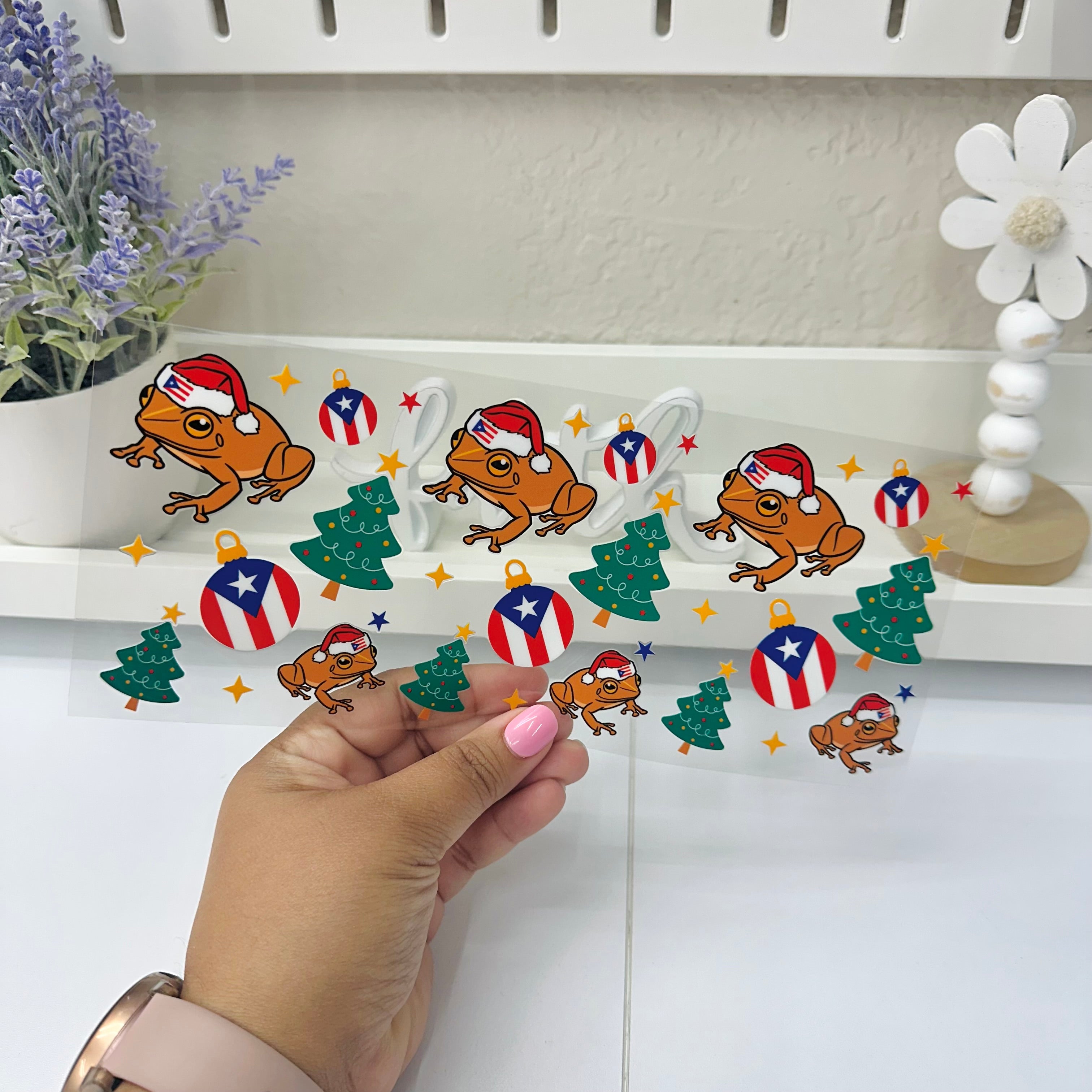 Christmas Coqui | UV DTF Wrap