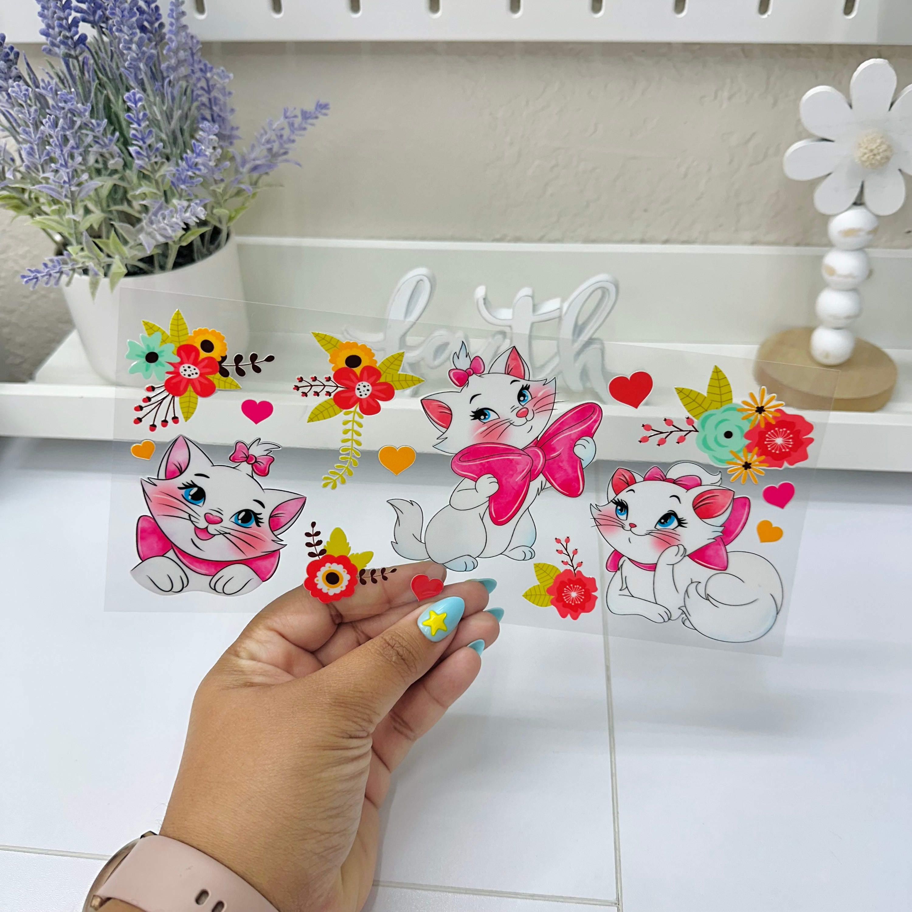 Cute Cat | UV DTF Wrap