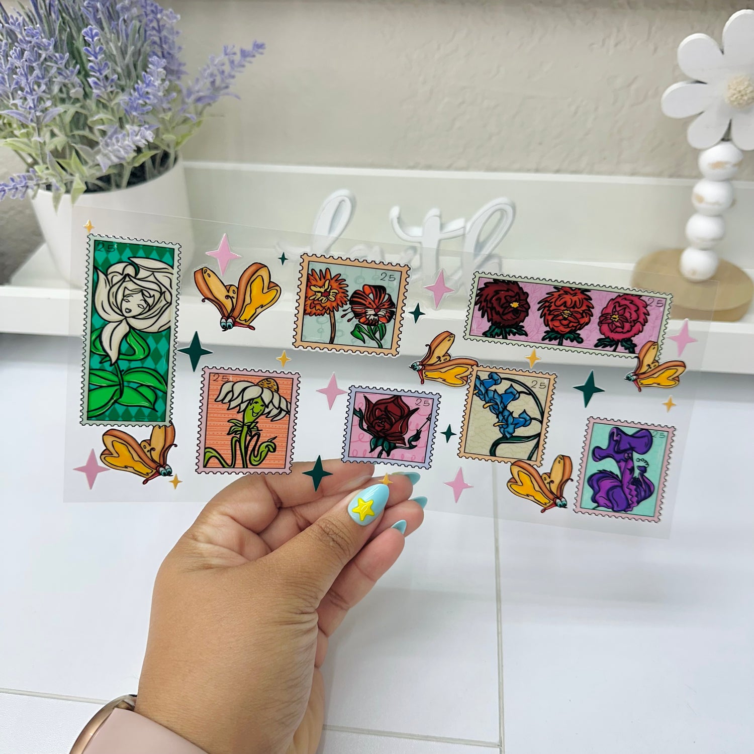 Wonderland Flowers | UV DTF