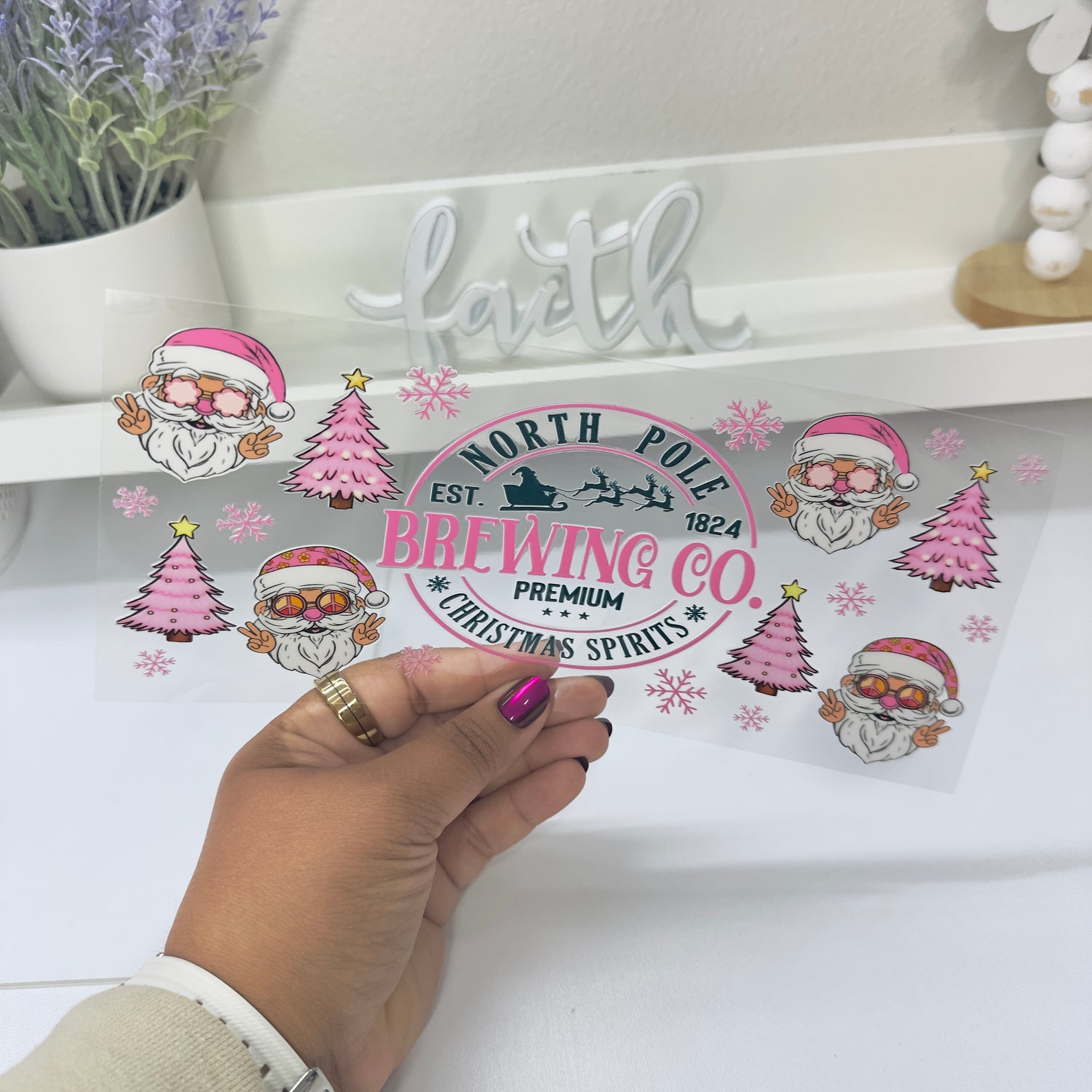 North Pole | UV DTF Wrap