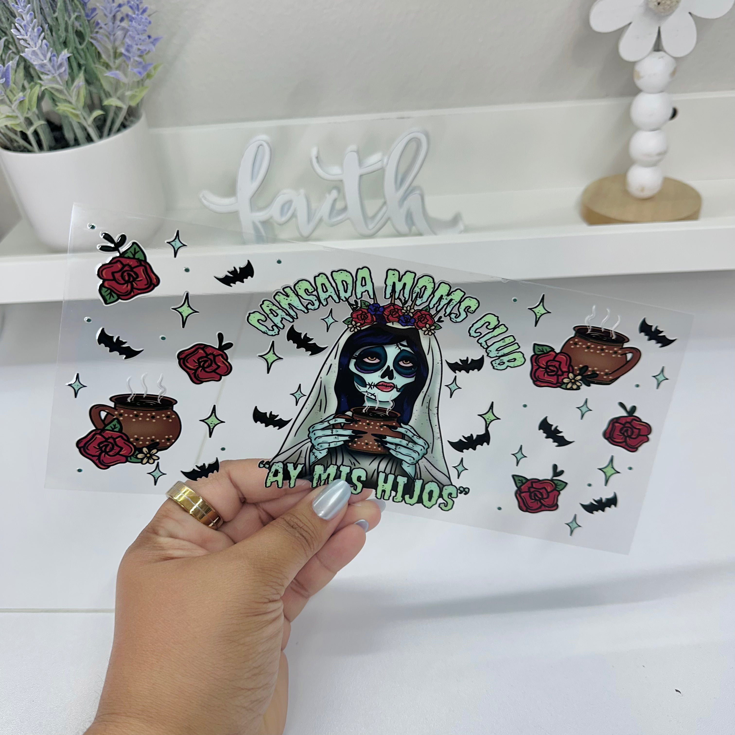 Llorona Cansada | UV DTF Wrap