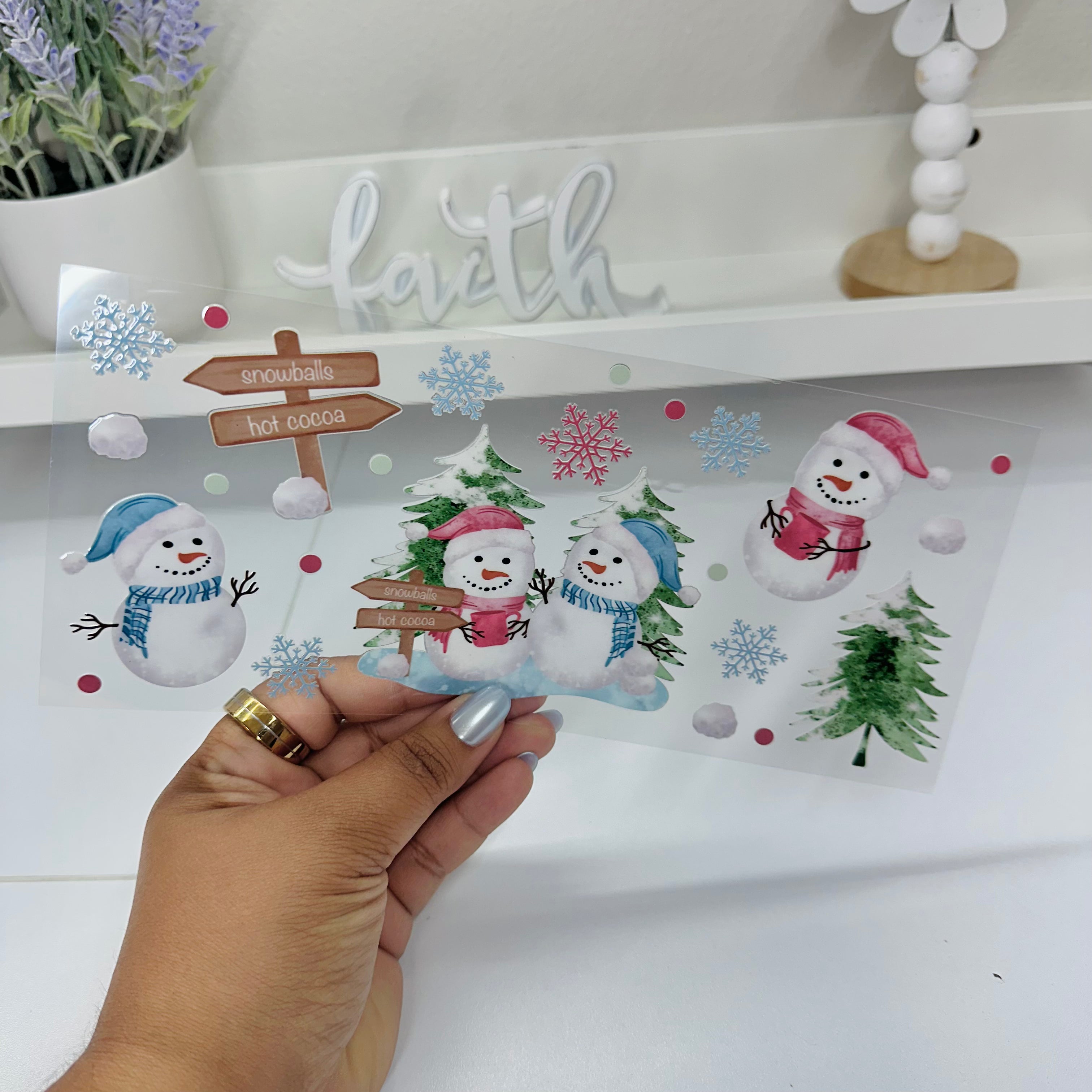 Snowman | UV DTF