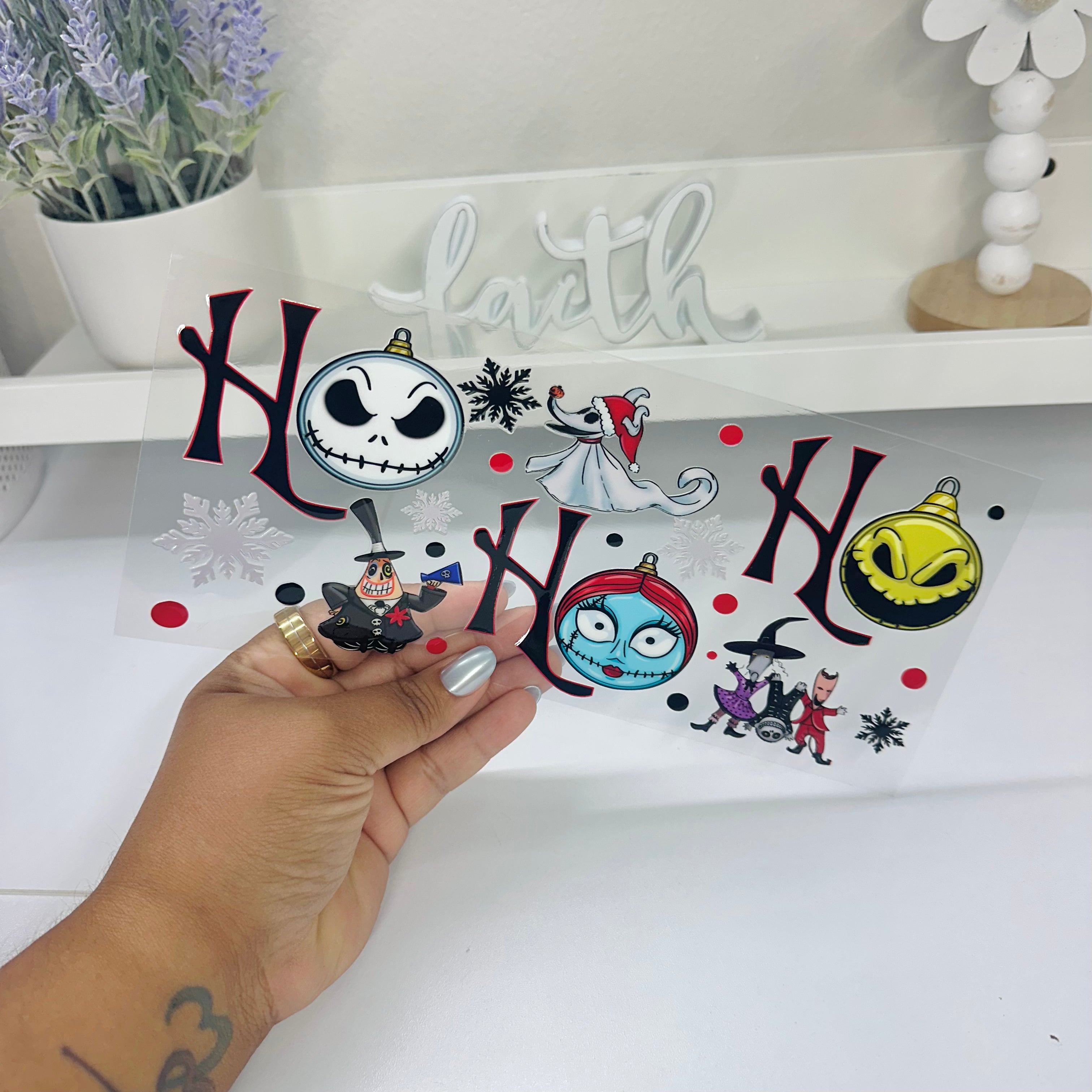TNBC Ornaments | UV DTF