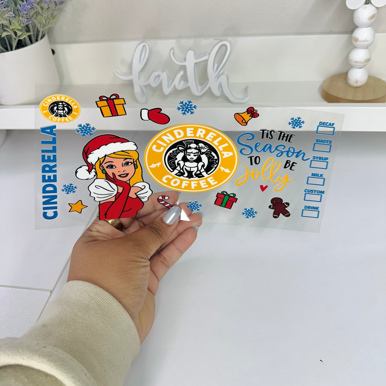 Christmas Princess C. | UV DTF