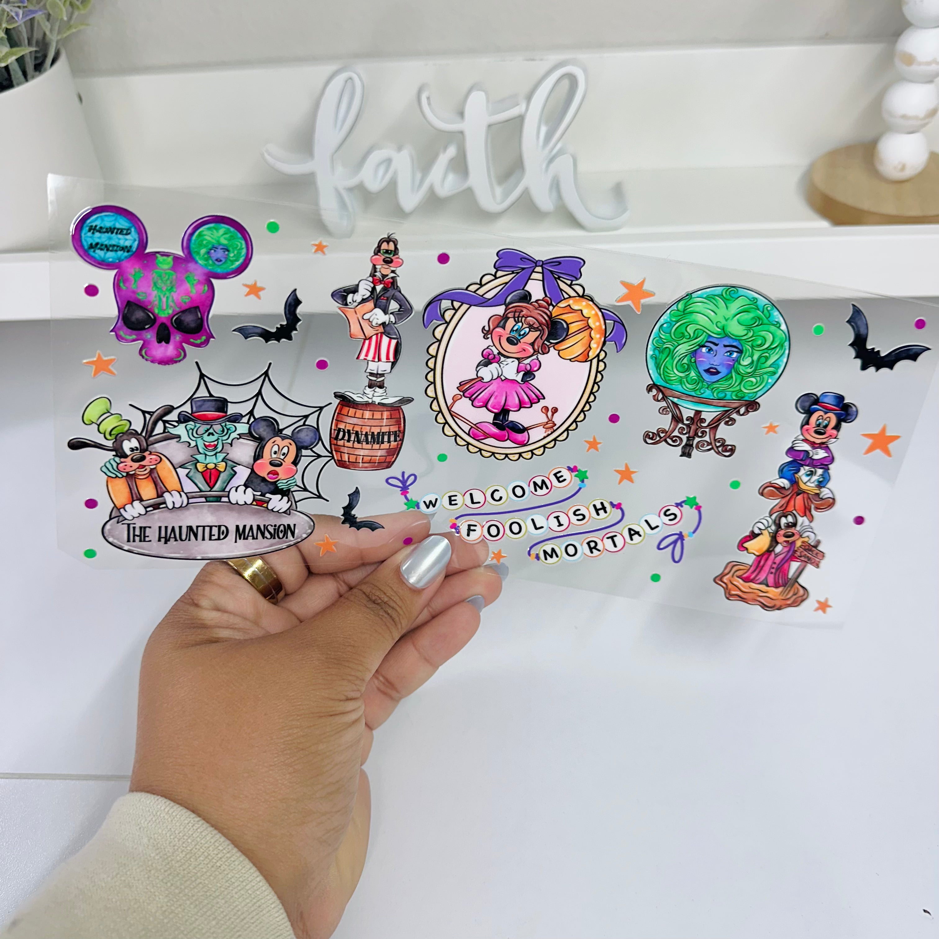 Welcome Foolish Mortals | UV DTF