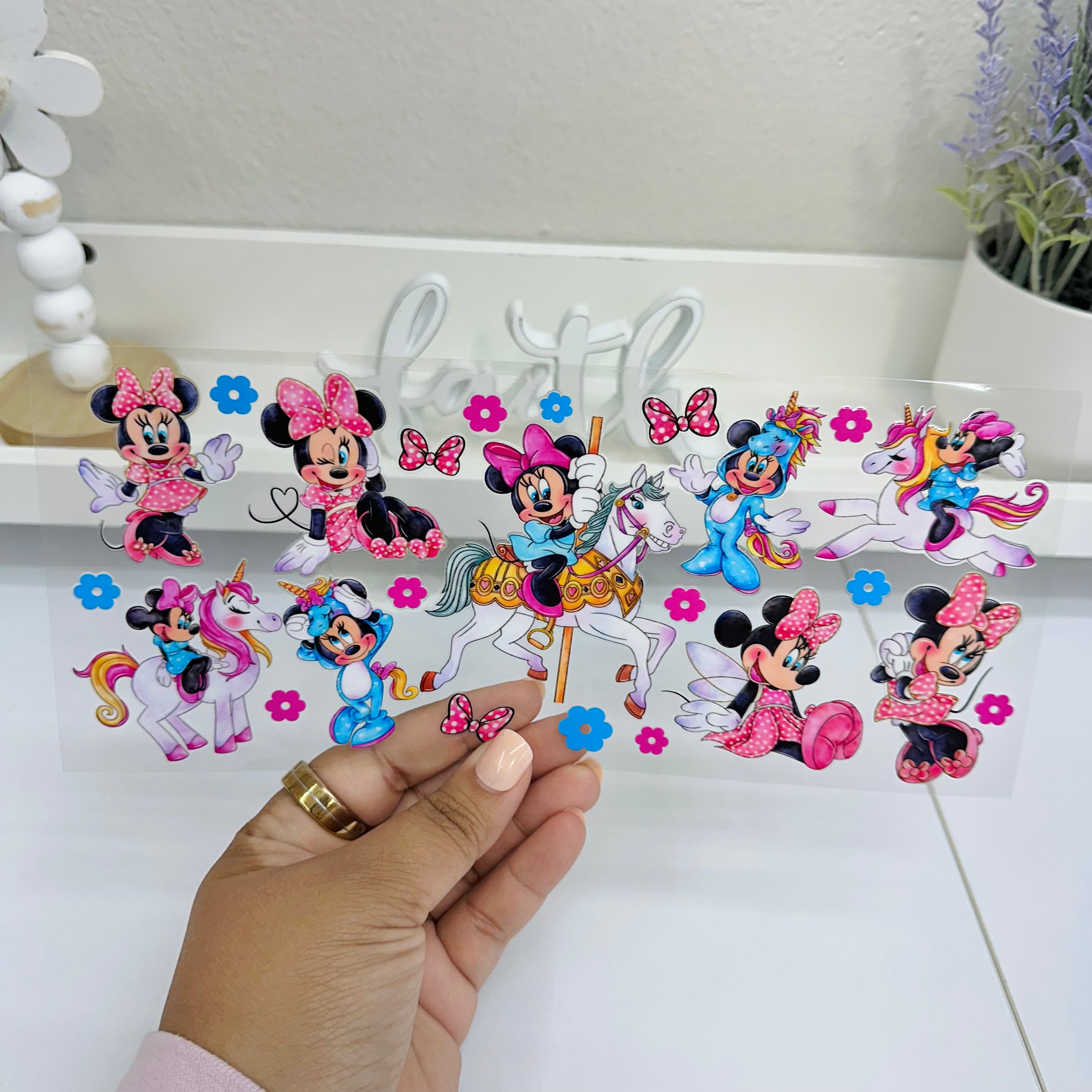 Girl Mouse | UV DTF Wrap