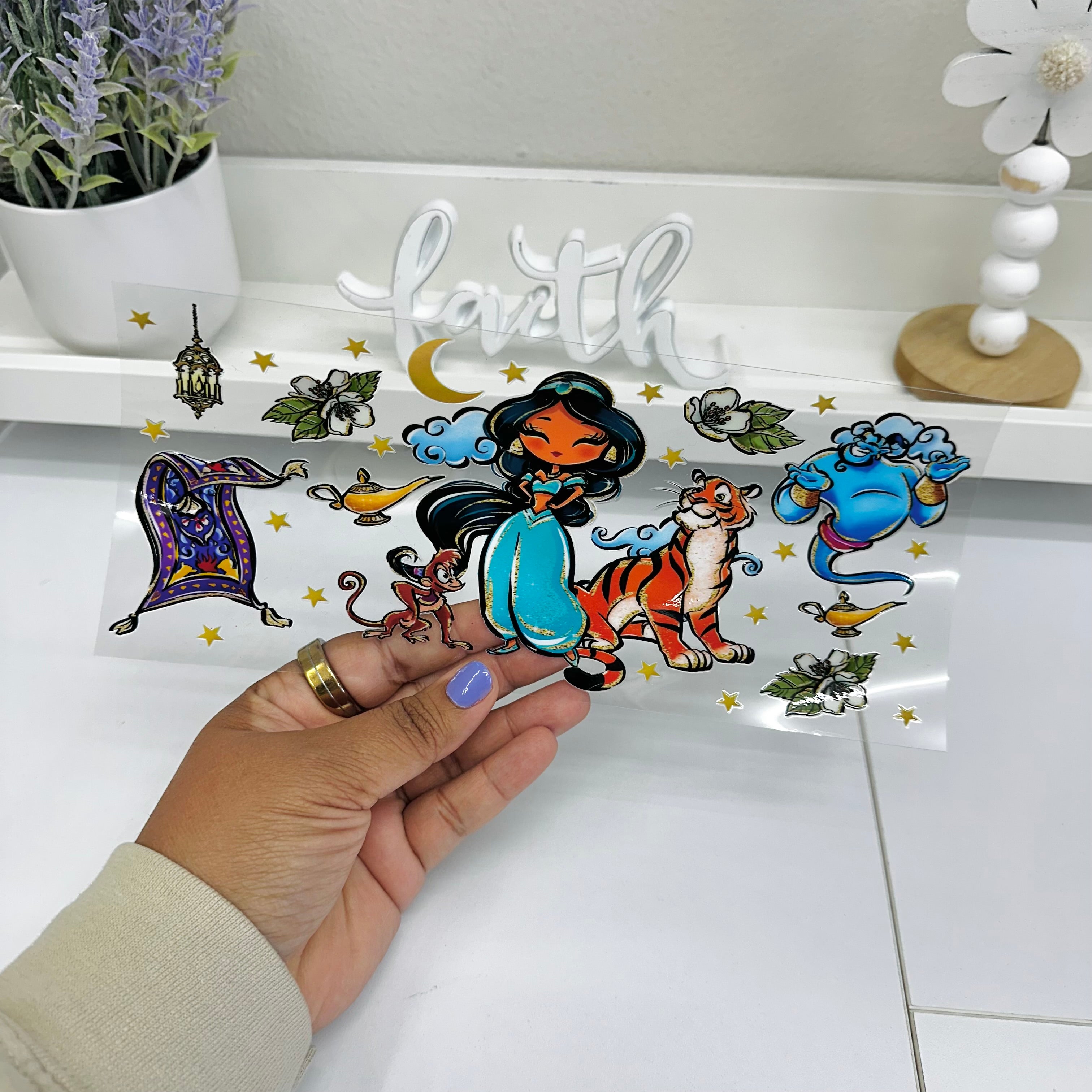 Blue Princess | UV DTF