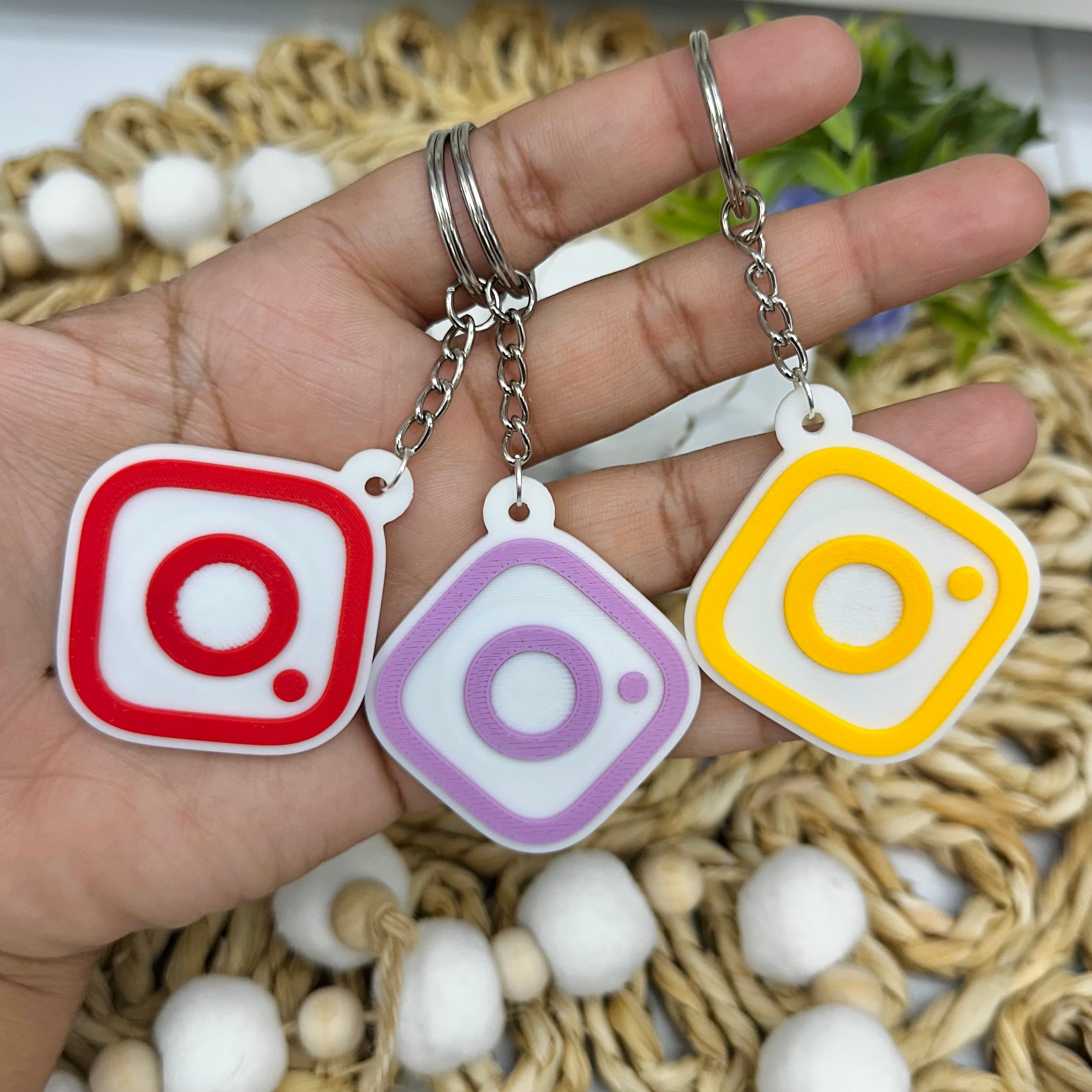Llaveros Inteligentes NFC - Intagram