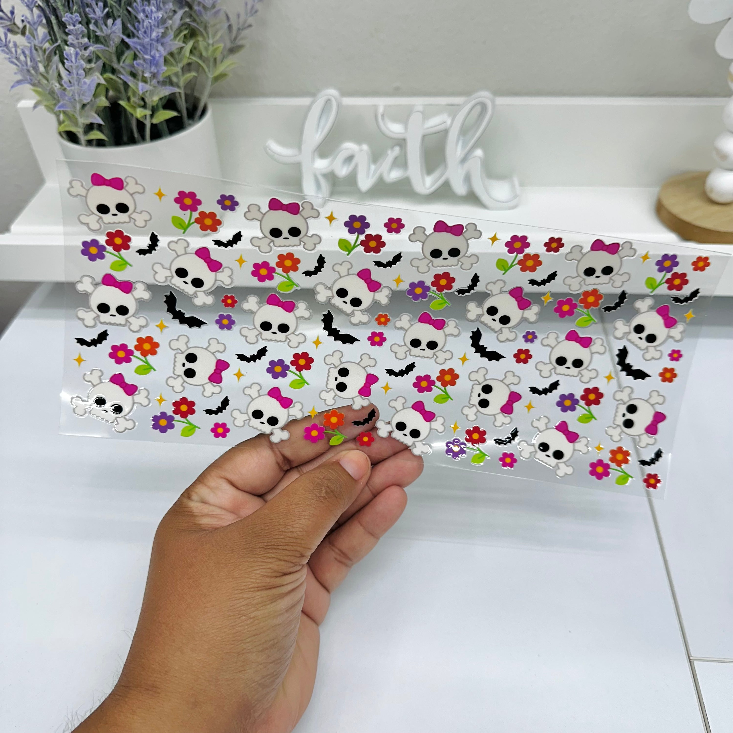 Cute Skulls | UV DTF Wrap
