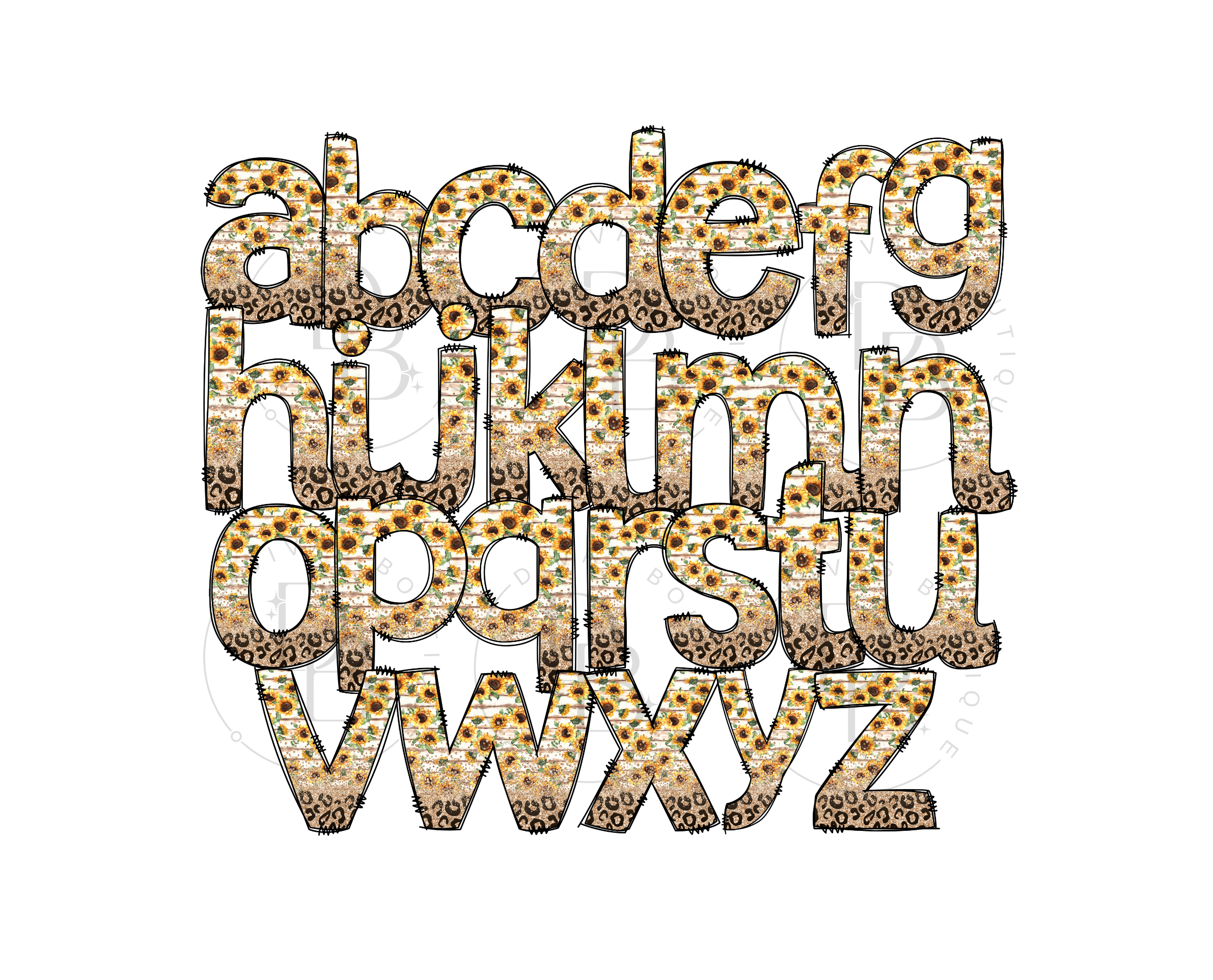 Girasol | Design & Letters Tumbler PNG