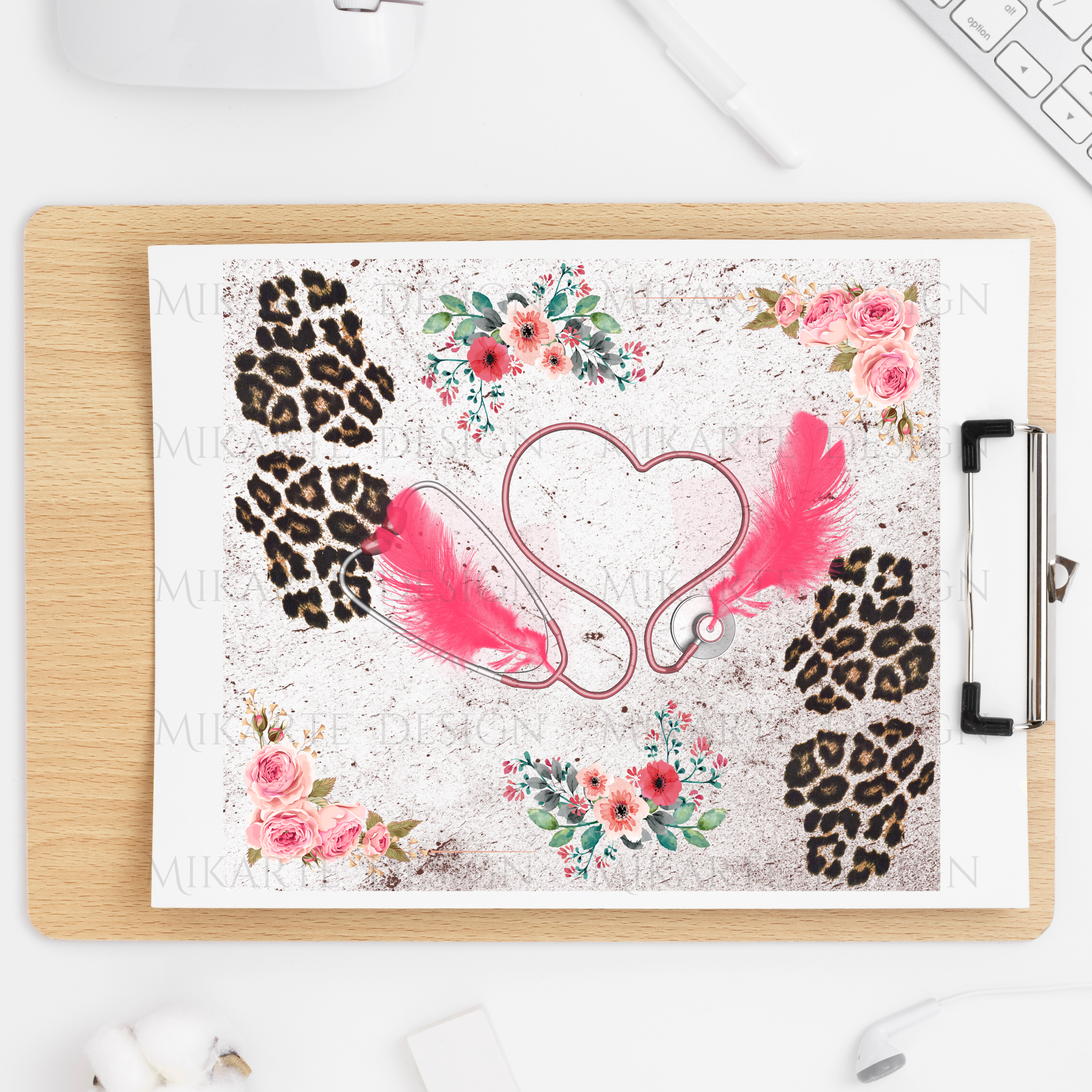 Pink Nurse Life - Tumbler Sublimation Transfer