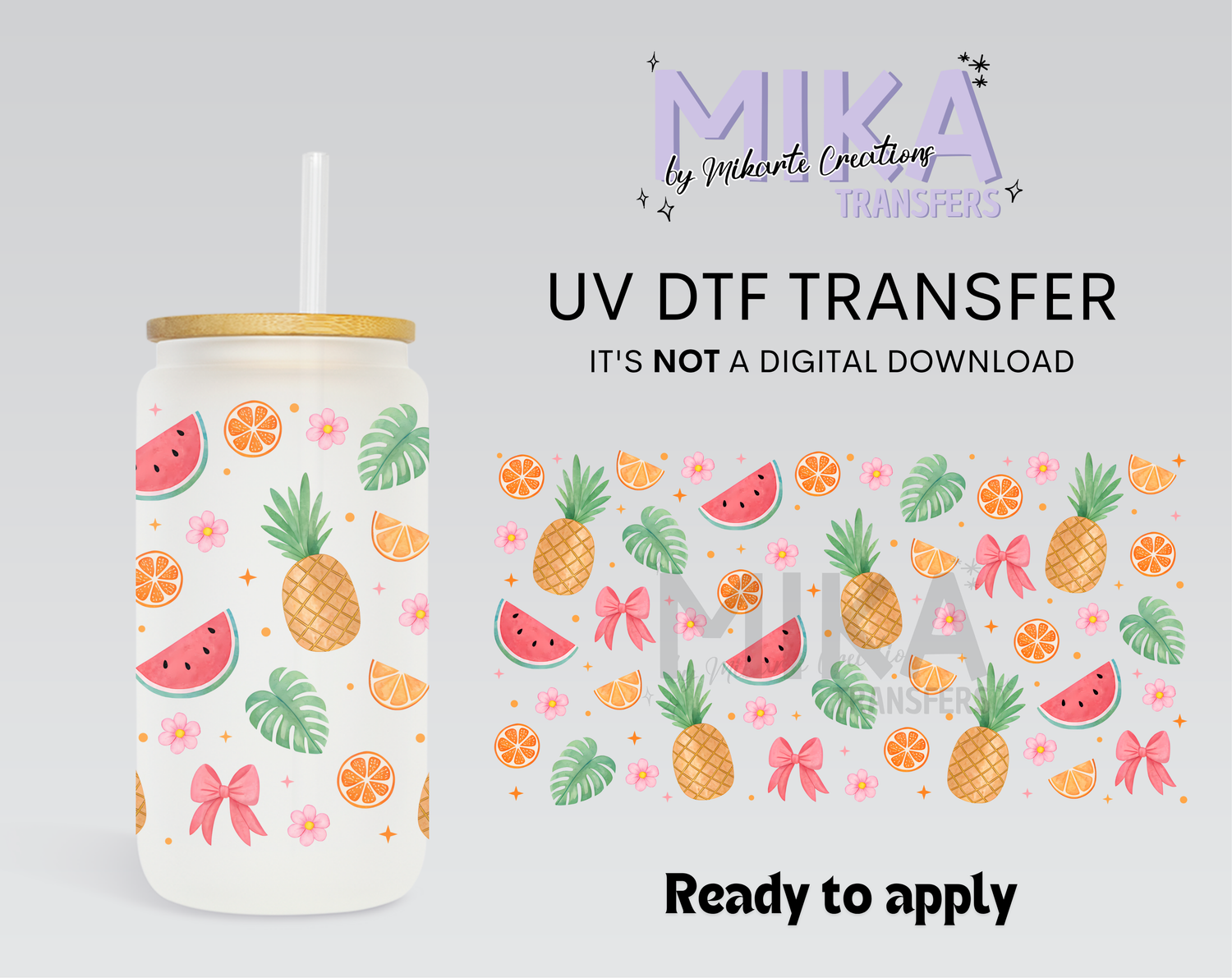Summer Fruits | UV DTF