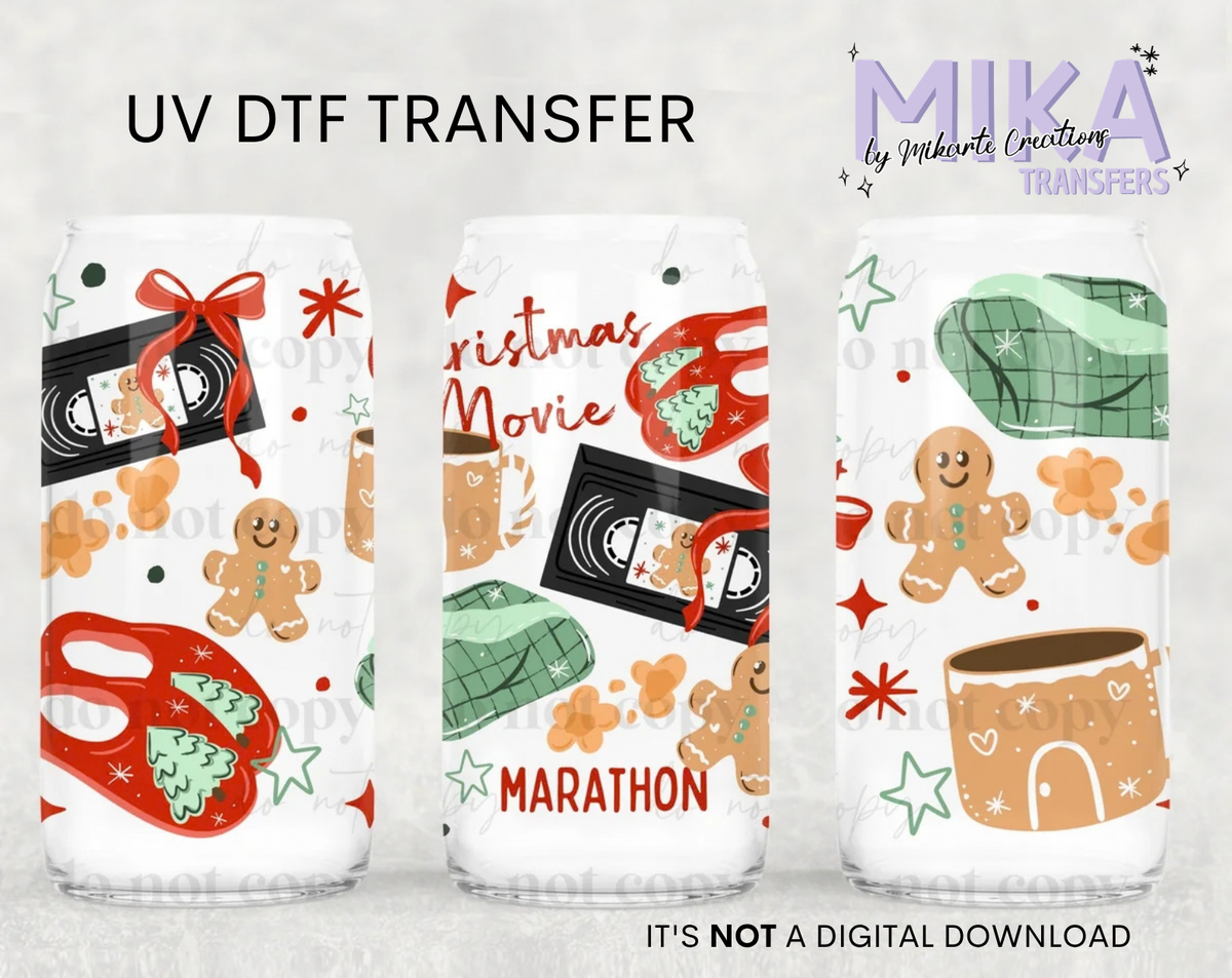 Christmas Movie Marathon | UV DTF