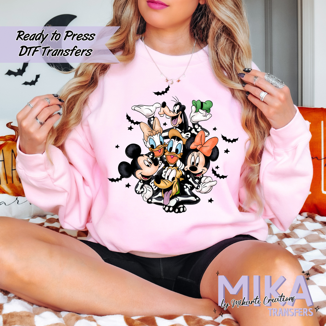Mouse and Friend Halloween | DTF Transfer