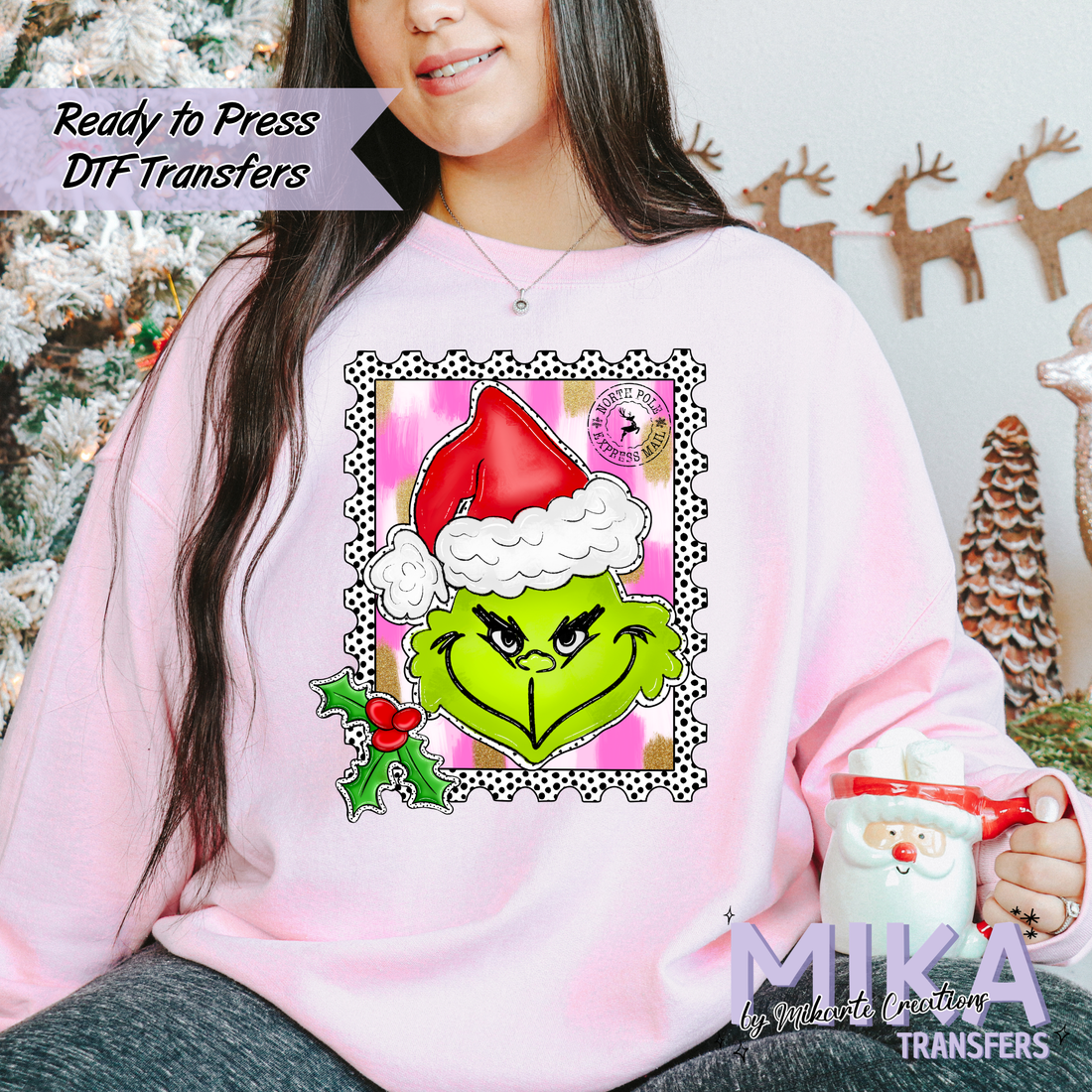 Green Christmas | DTF Transfers