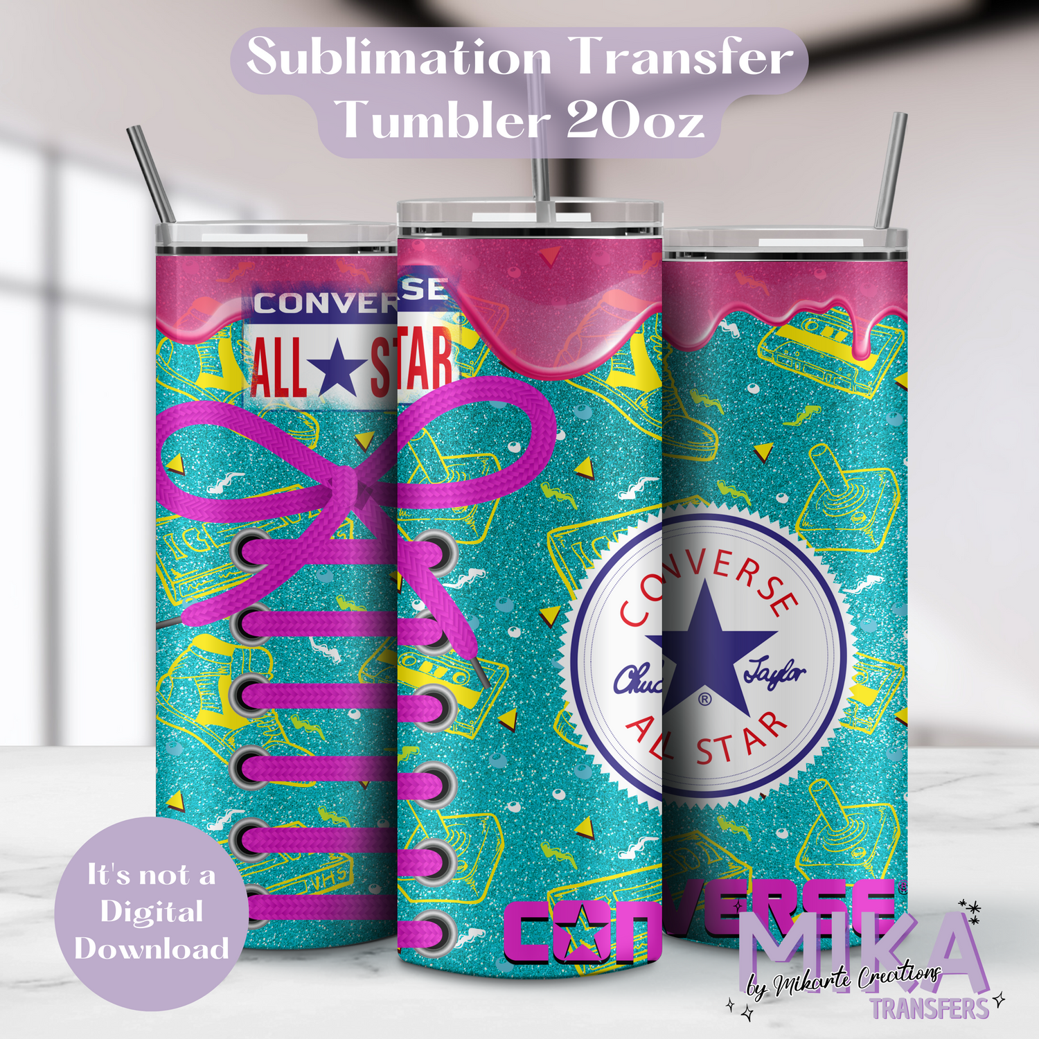 All Star | Tumbler Sublimation Transfer