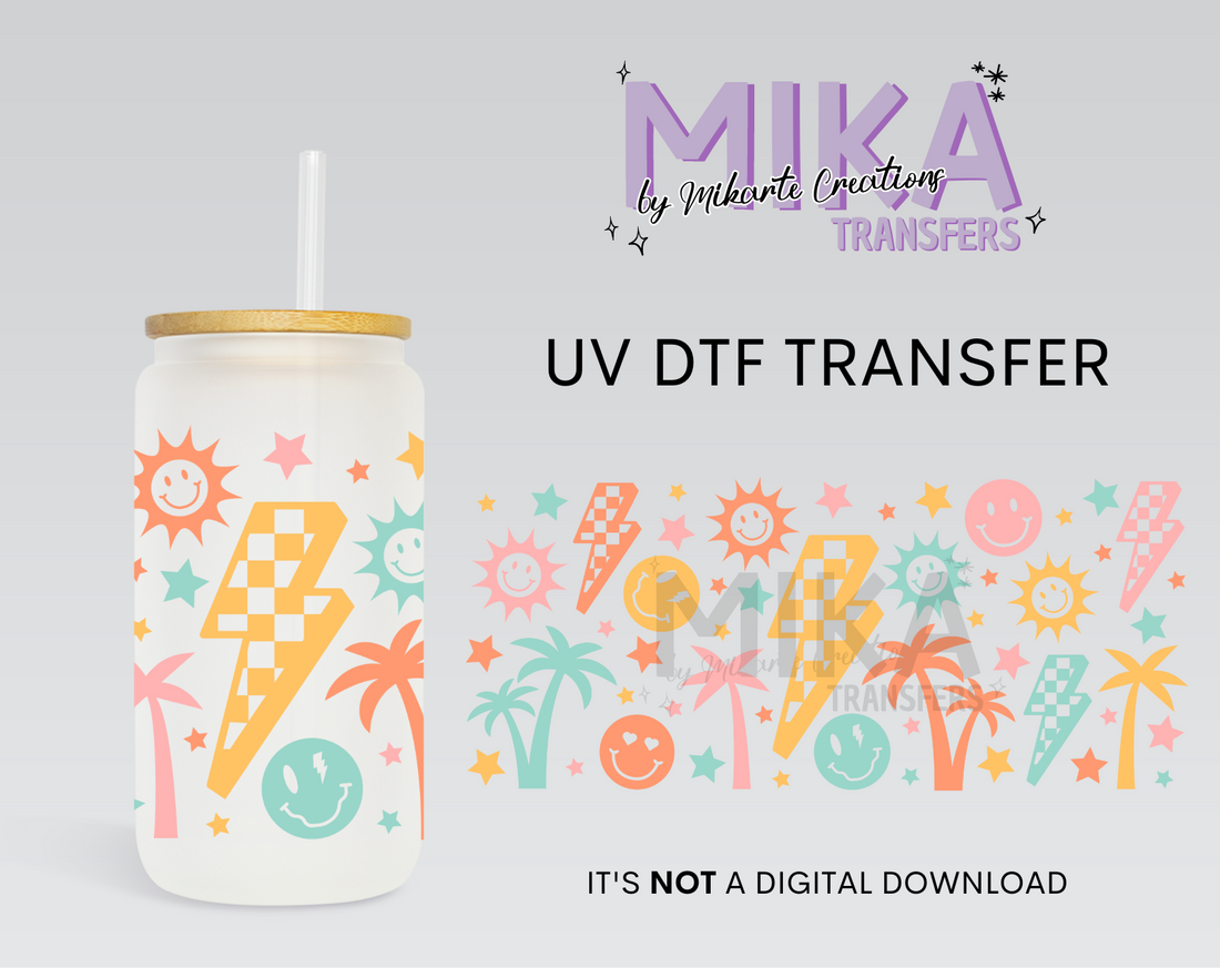 Retro Summer | UV DTF Wrap