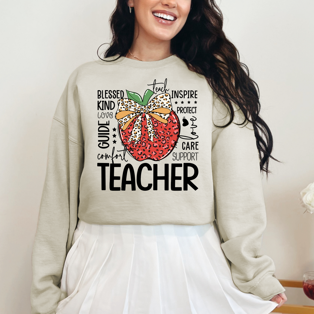 Teacher Apple Coquette | DTF Transfer