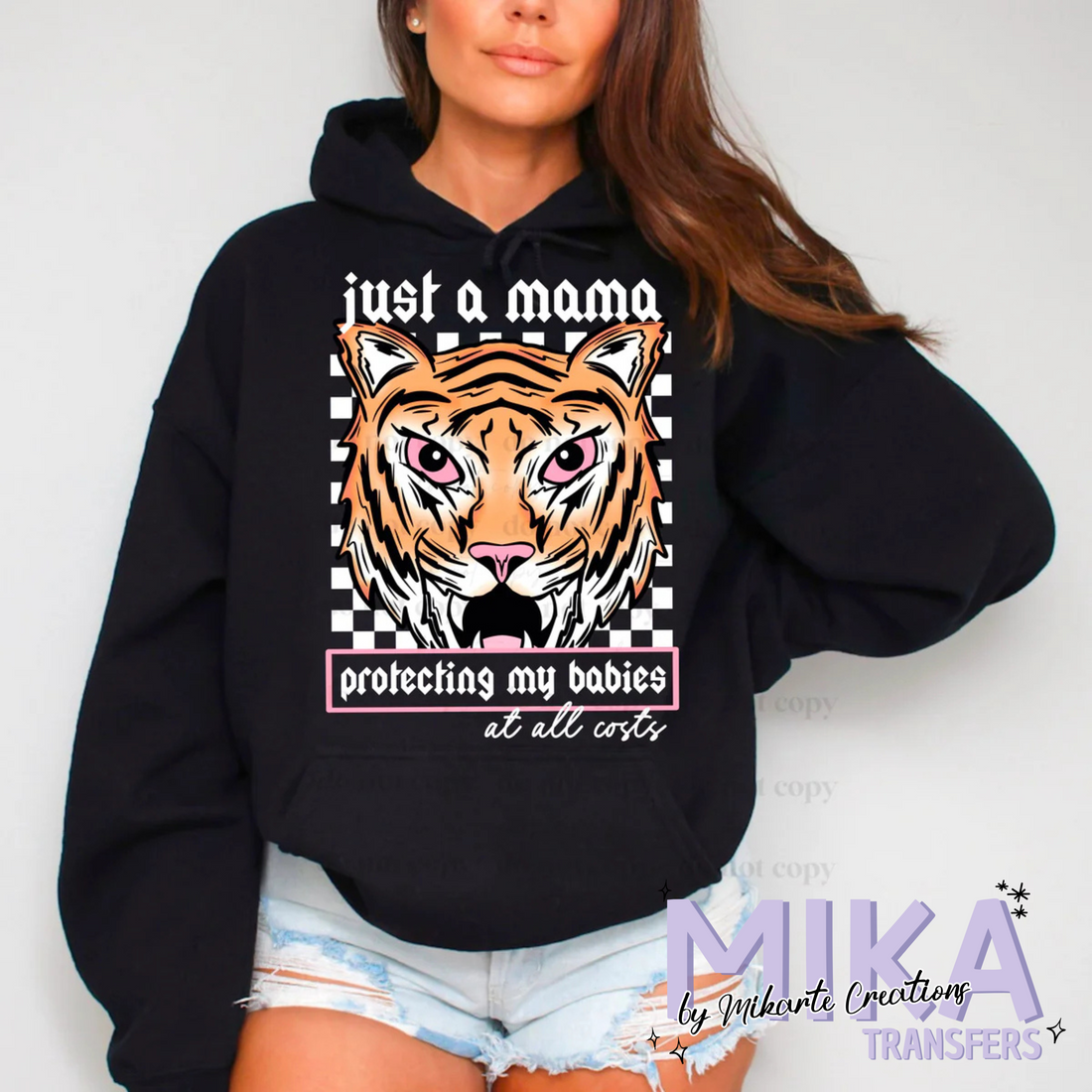 Just A Mama Tiger | DTF Transfer