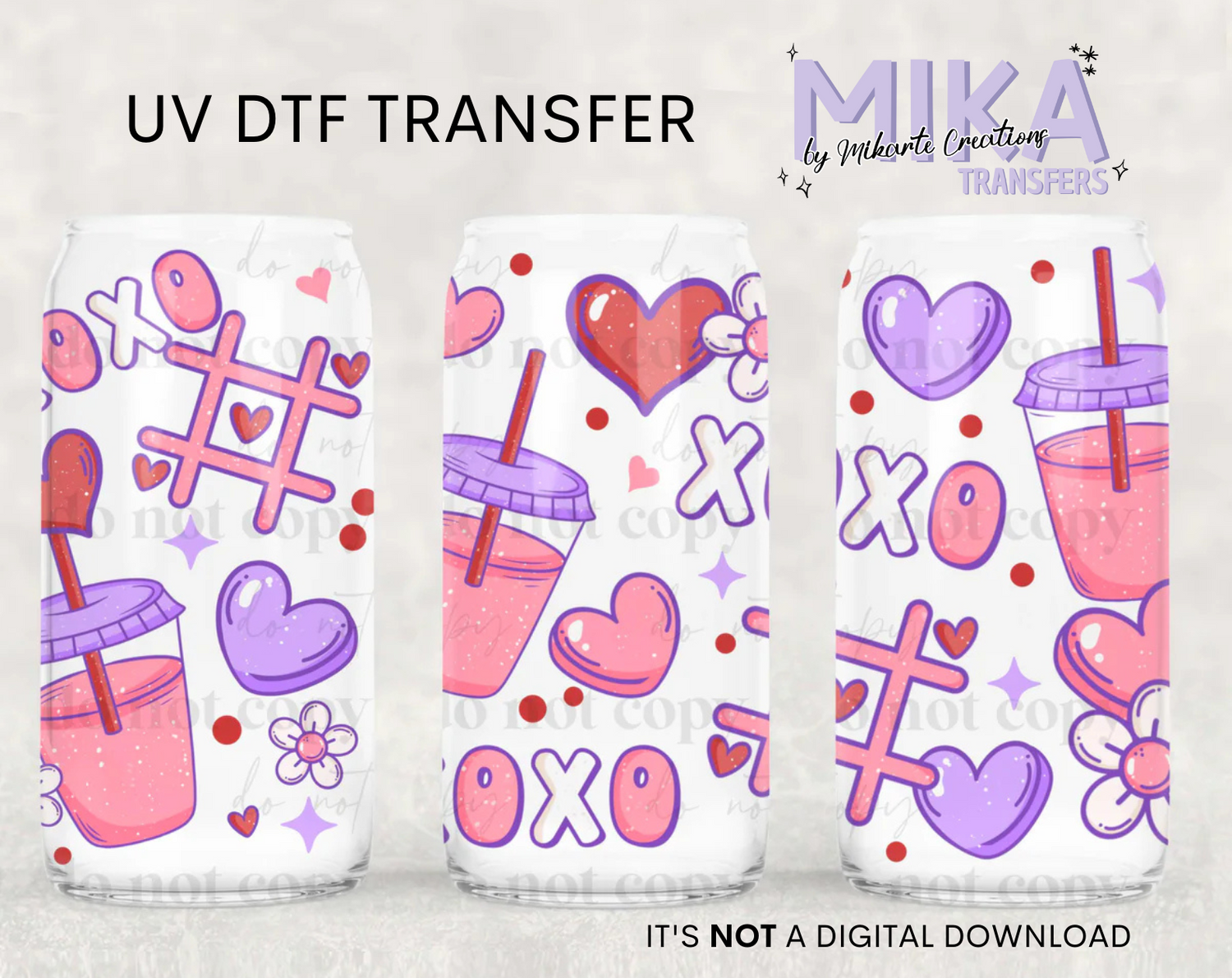 Xoxo | UV DTF