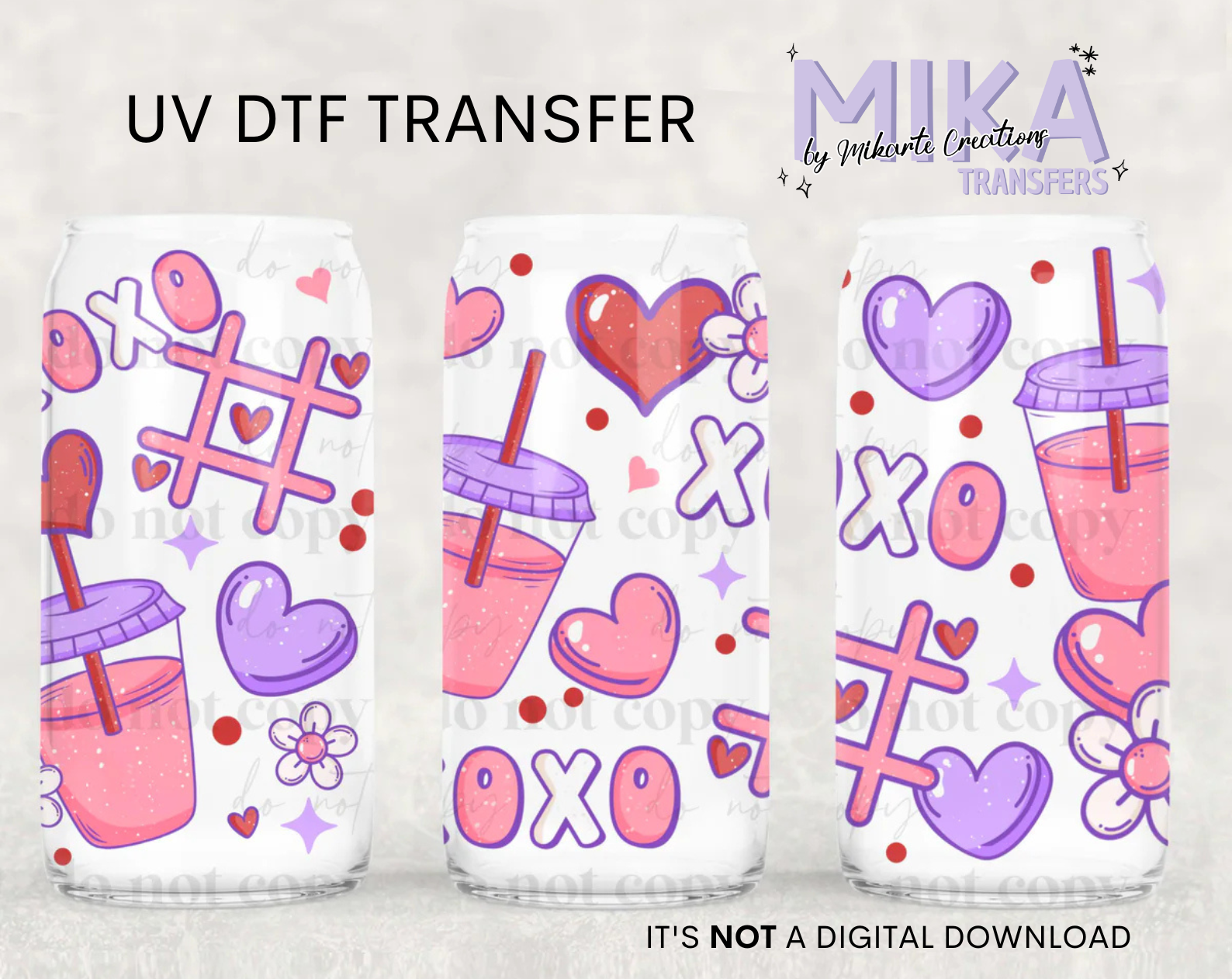 Xoxo | UV DTF