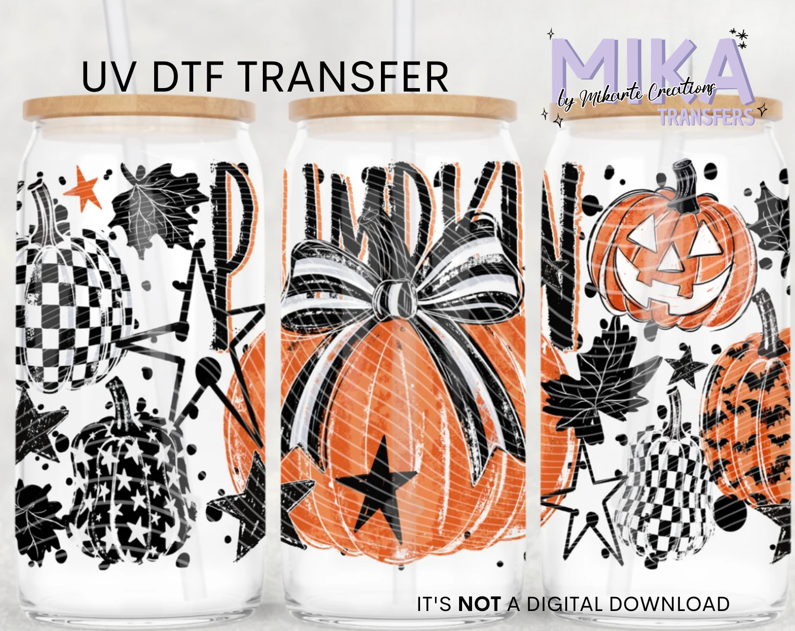 Pumpkins | UV DTF