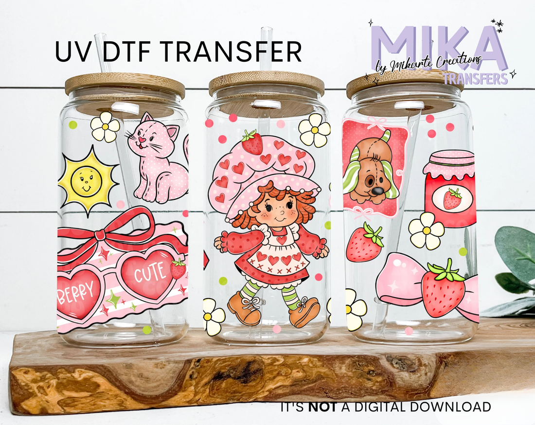 Strawberry Berry Cute | UV DTF