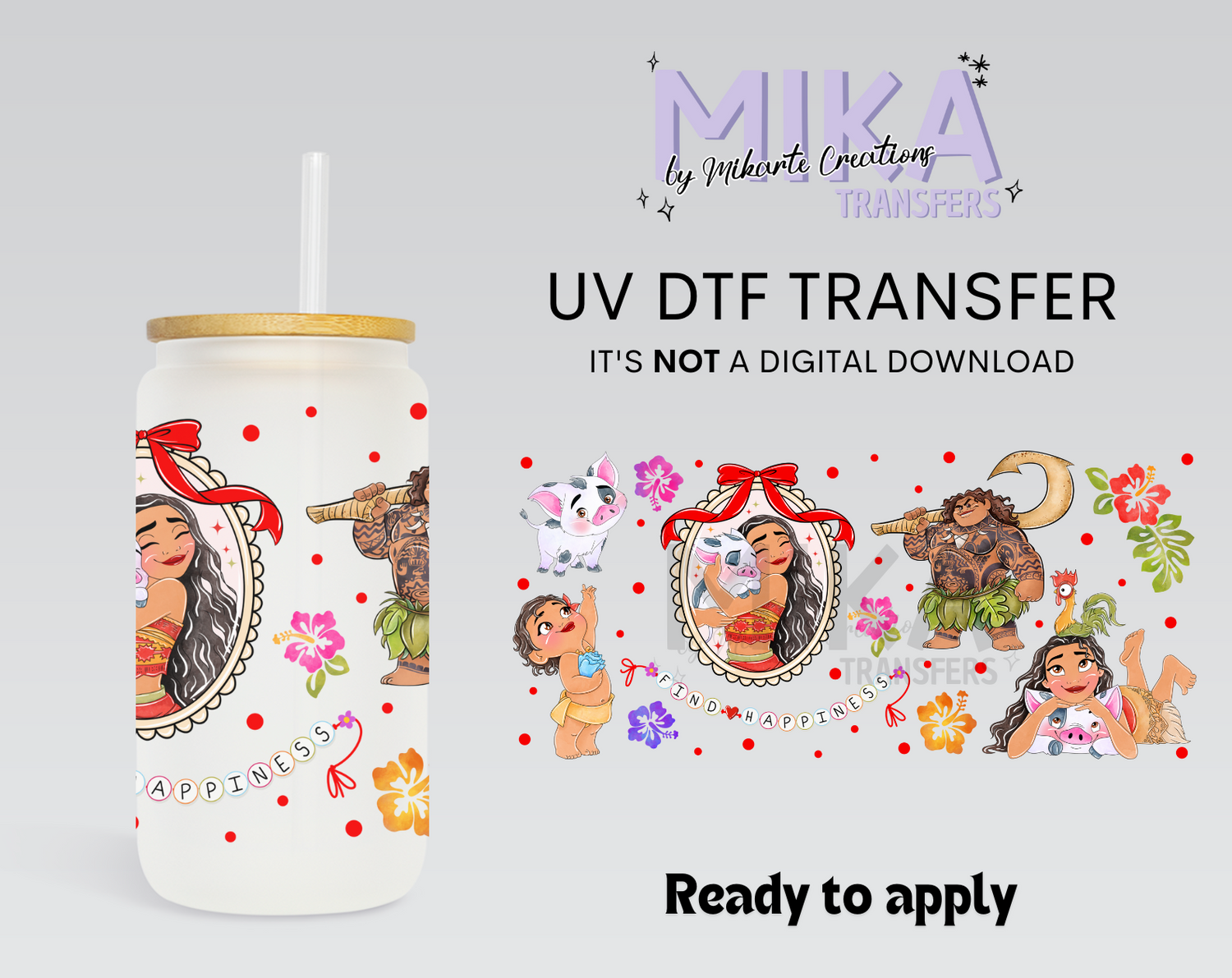 Find Happiness | UV DTF