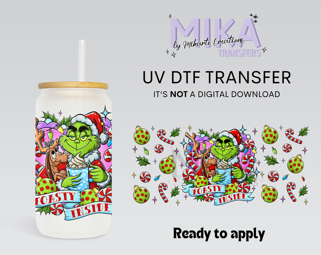 Toasty Grinch | UV DTF