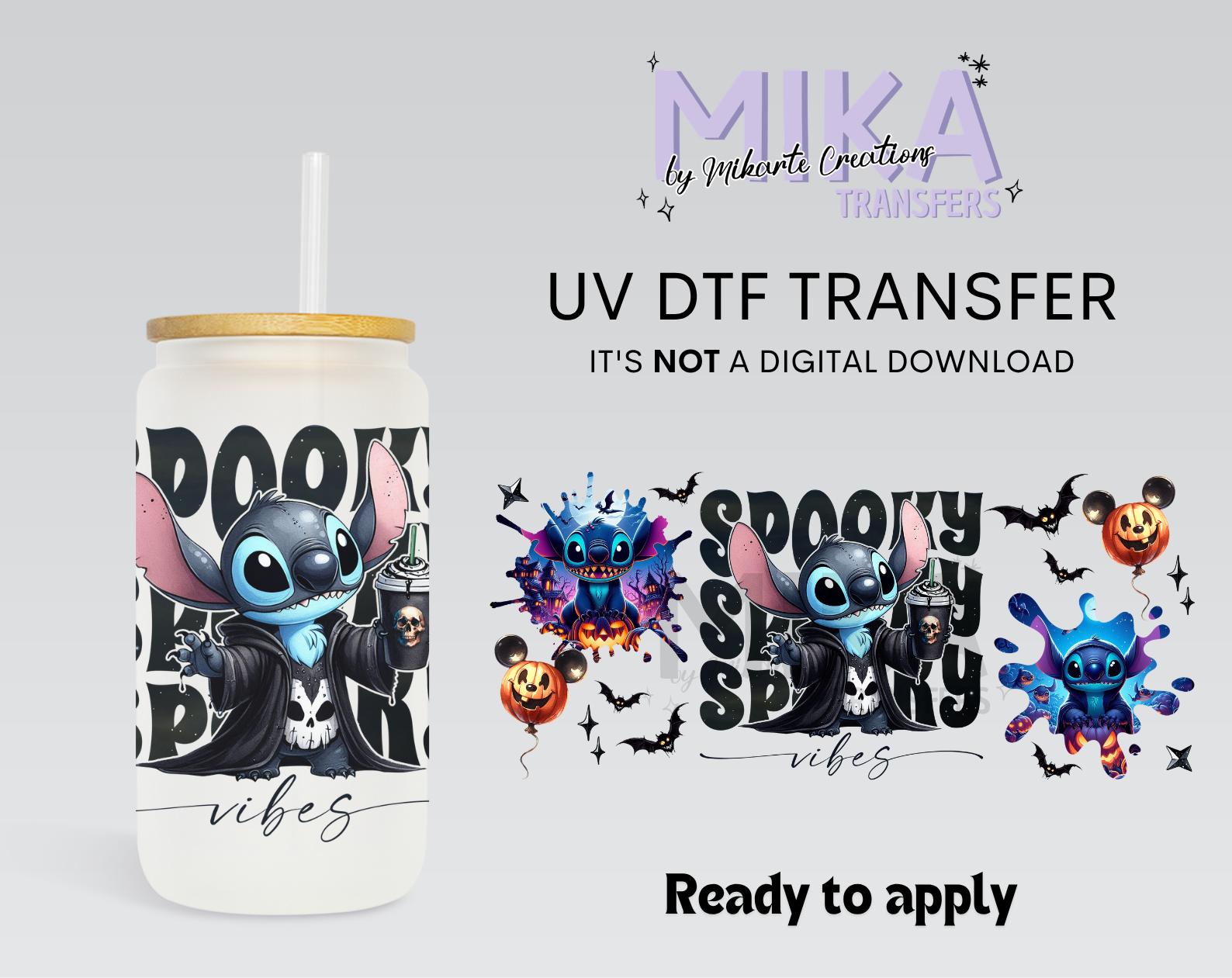Spooky Alien | UV DTF