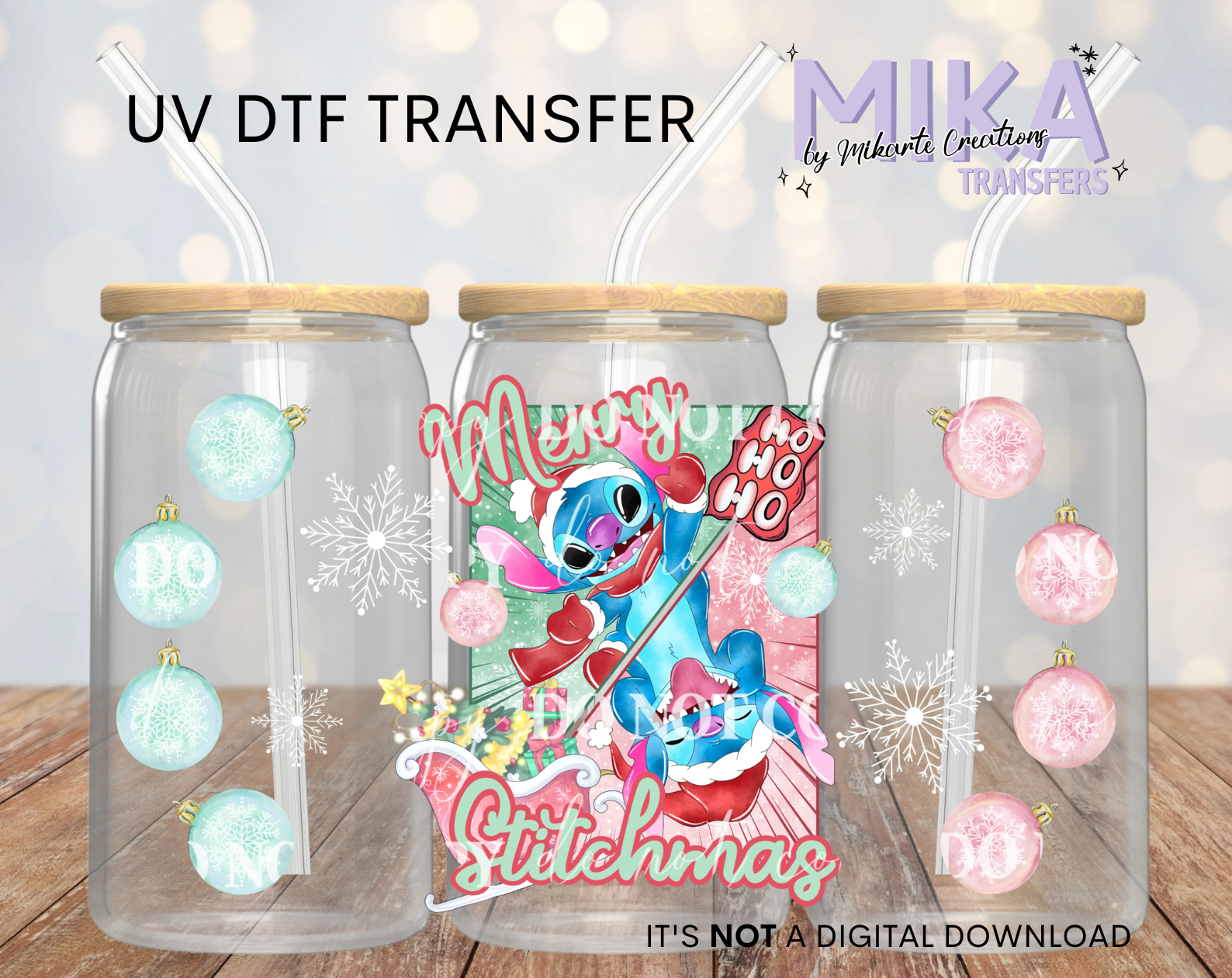 Merry Stitchmas | UV DTF