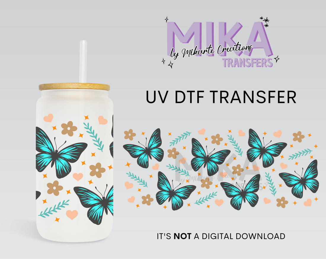 Butterfly | UV DTF Wrap