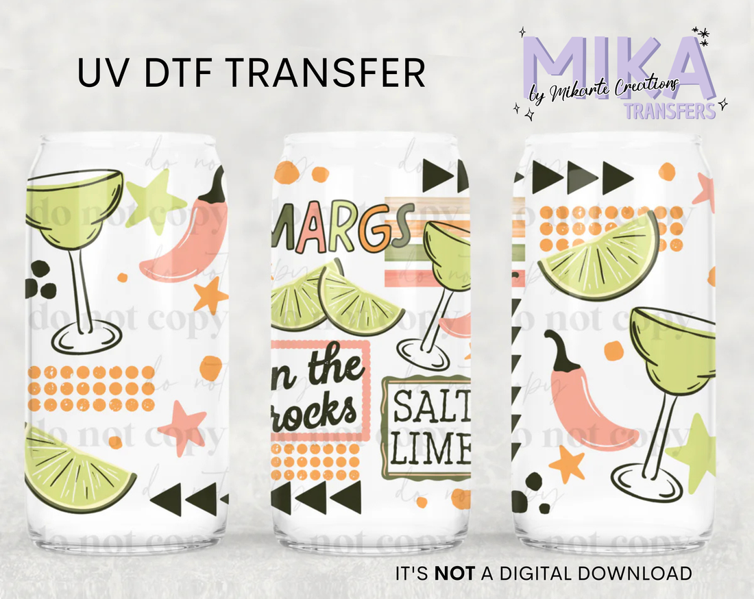 Margs On The Rocks | UV DTF