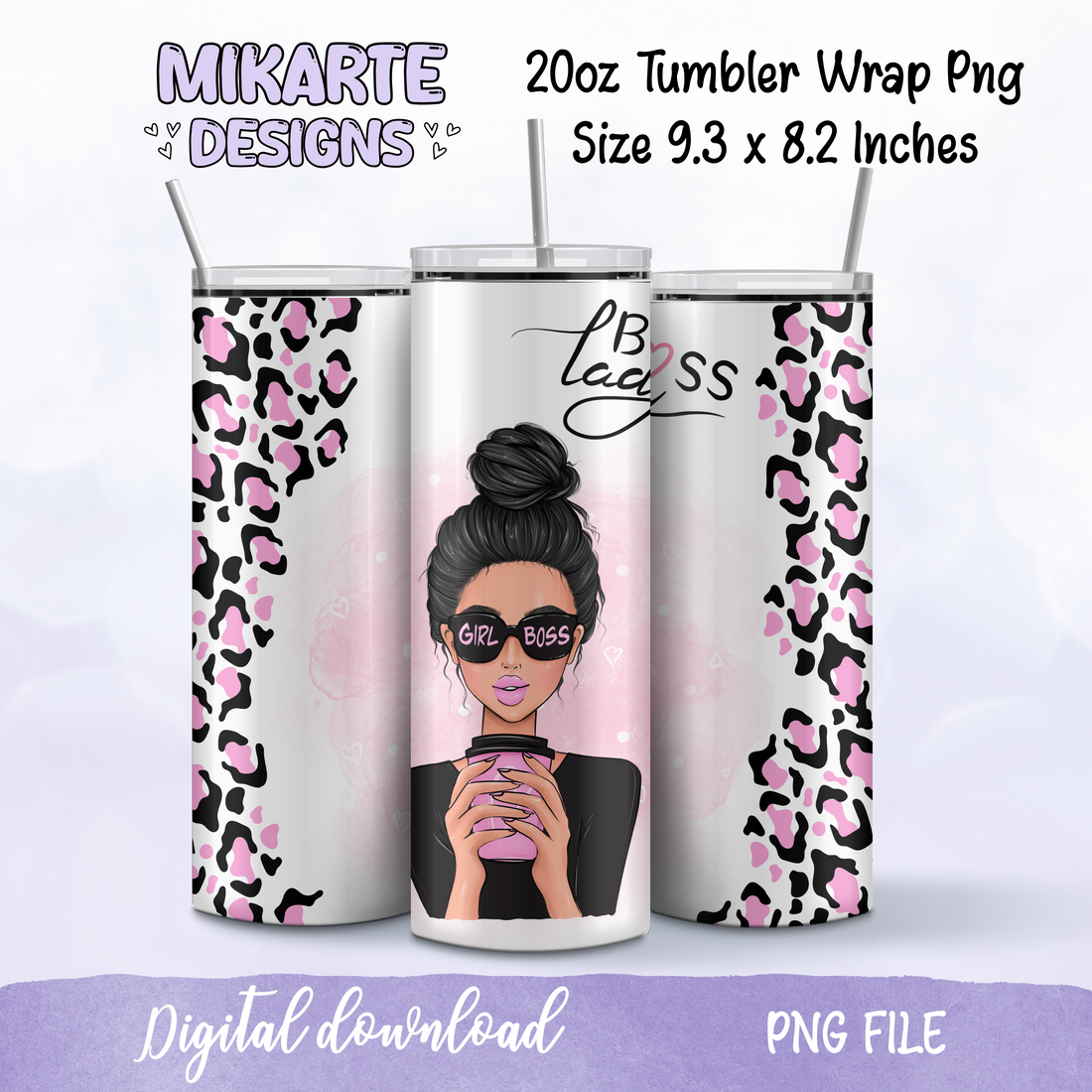 Boss Lady | Tumbler PNG Digital Design